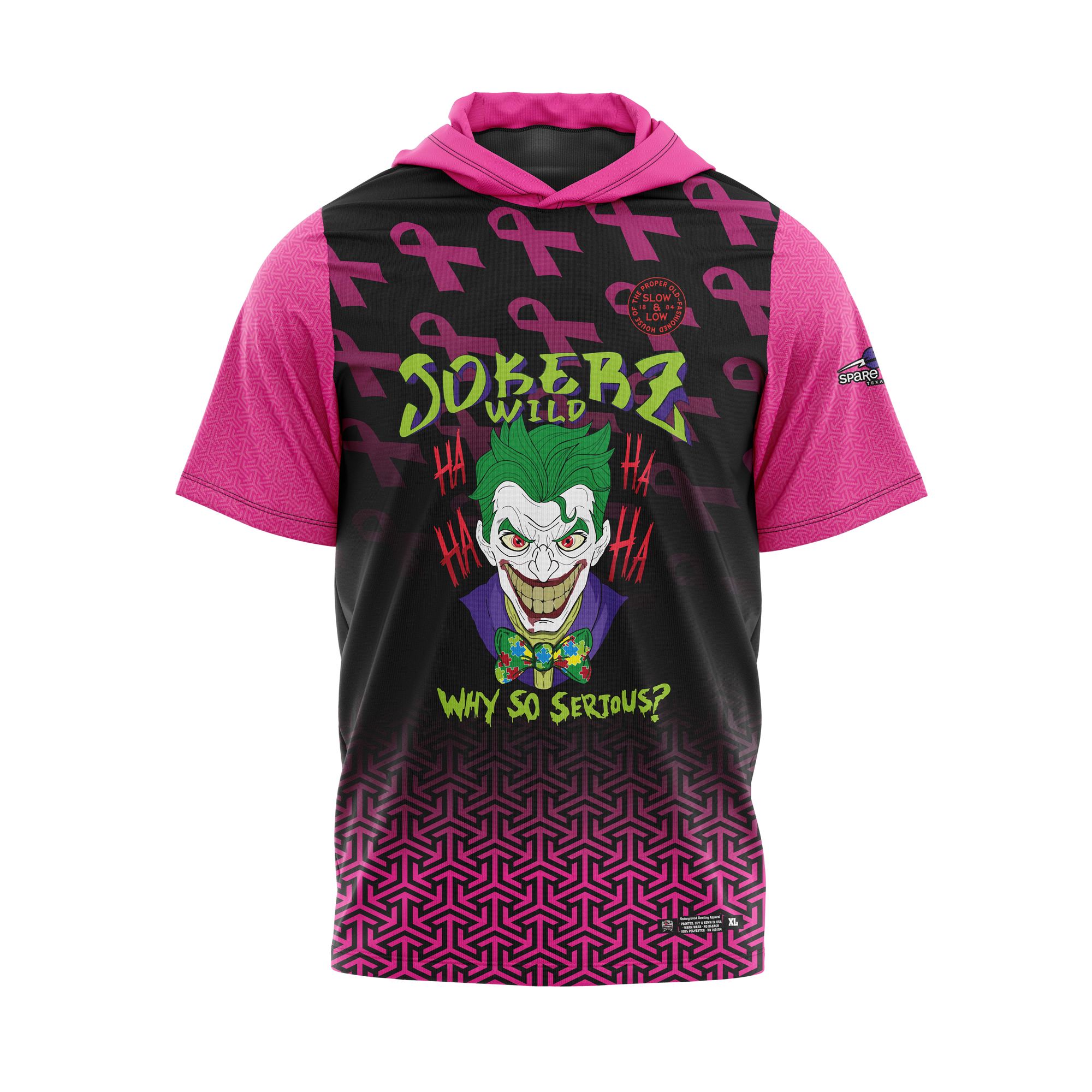 JOKERZ WILD Breast Cancer Jersey