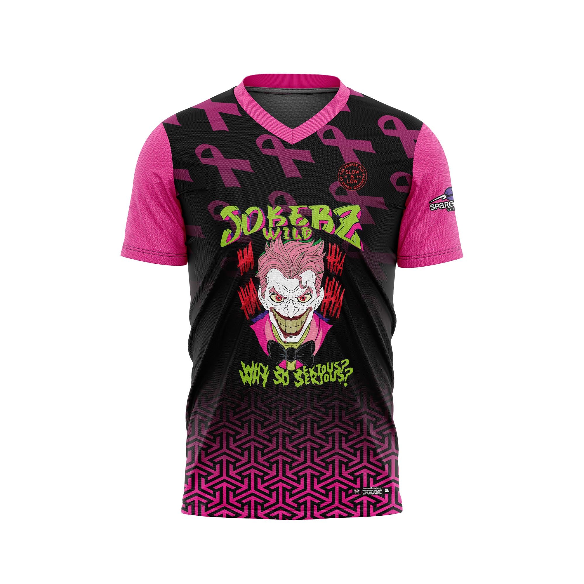 JOKERZ WILD Breast Cancer Jersey