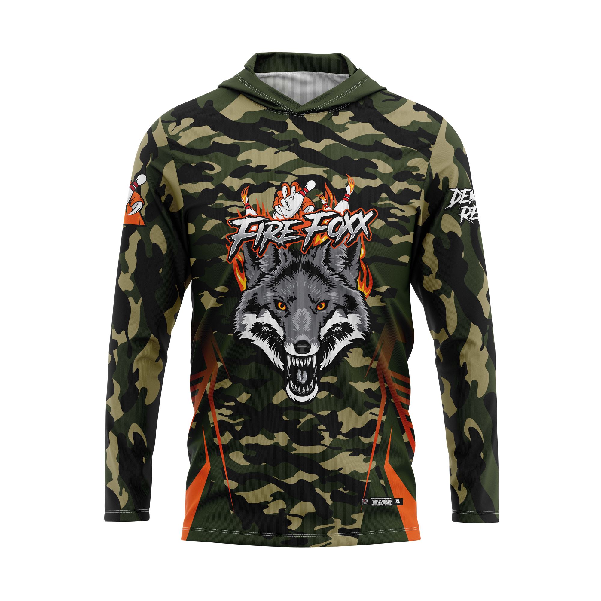 Fire Foxx Camo Jersey