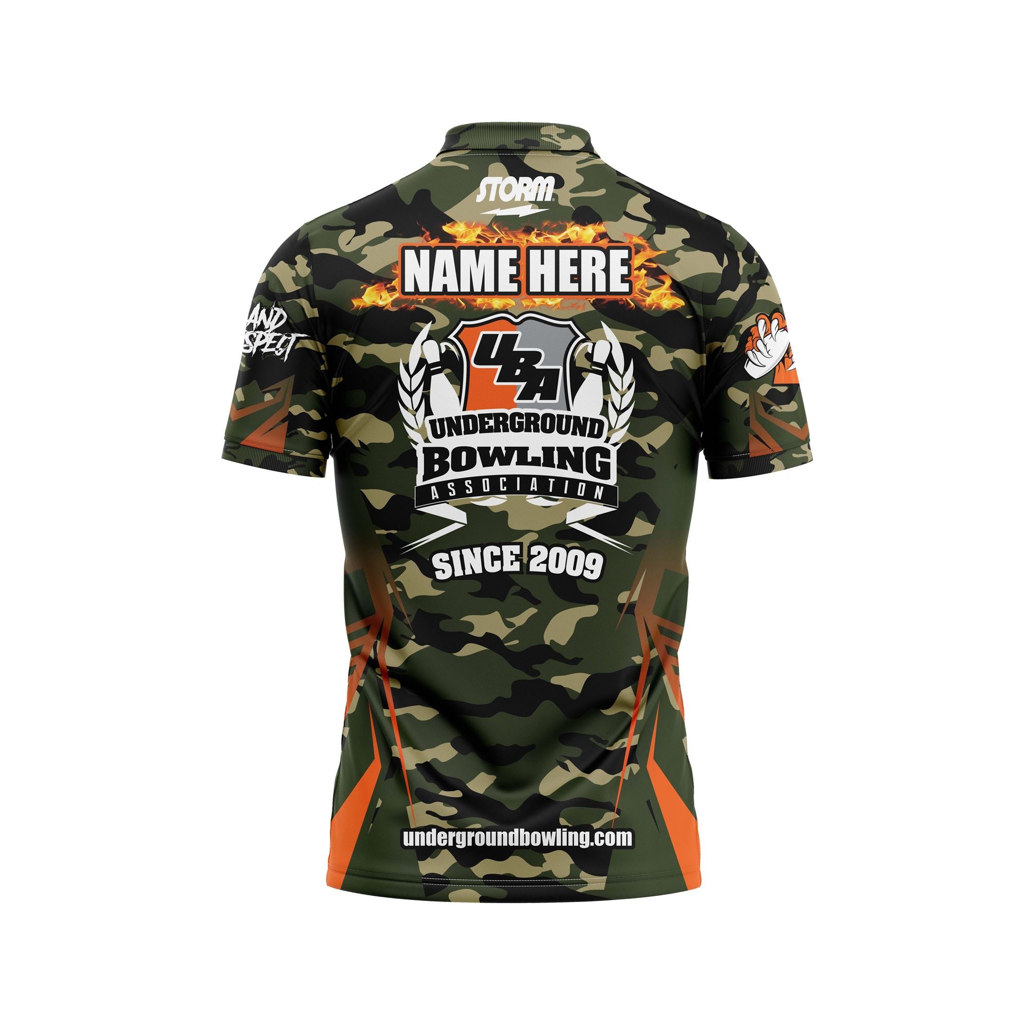 Fire Foxx Camo Jersey