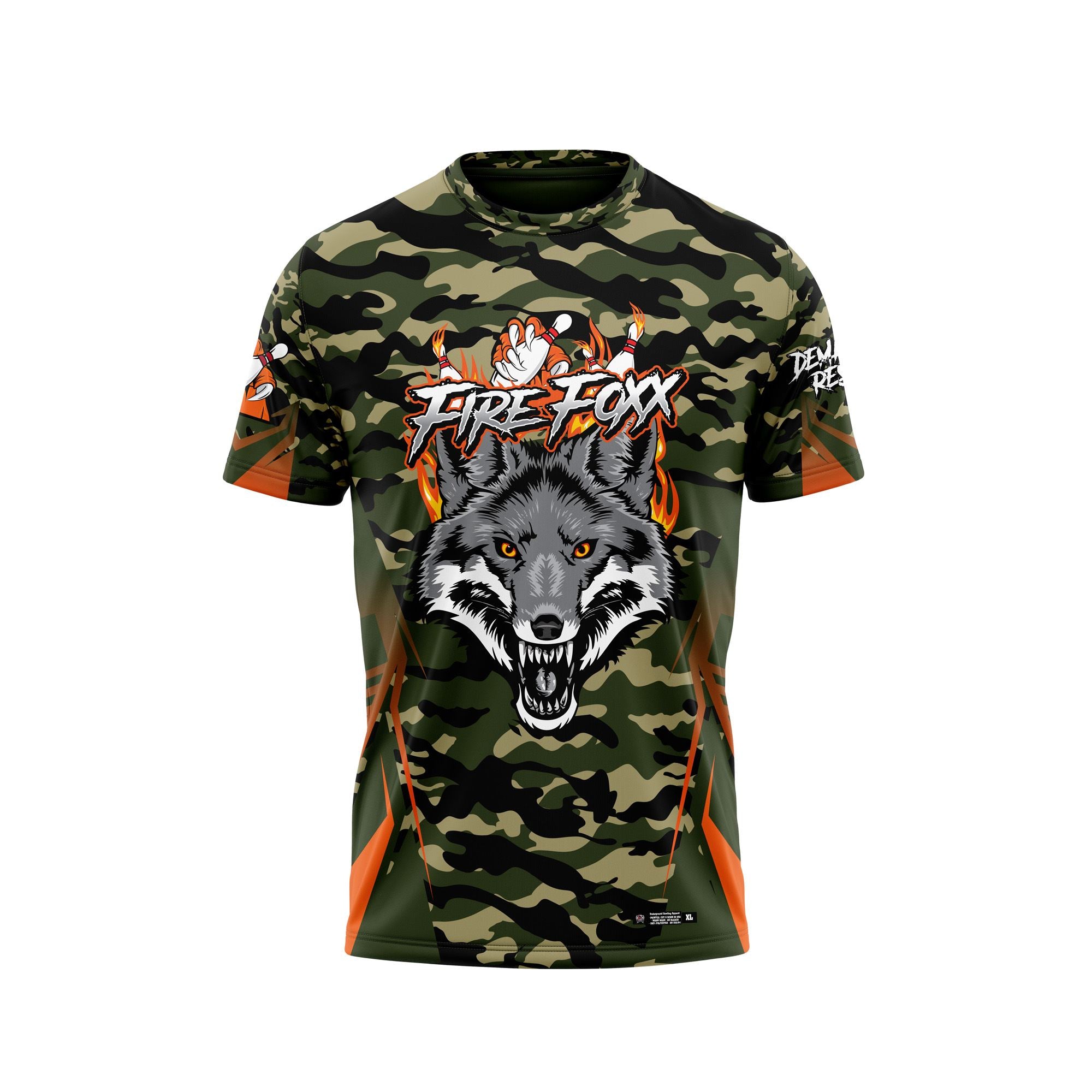 Fire Foxx Camo Jersey