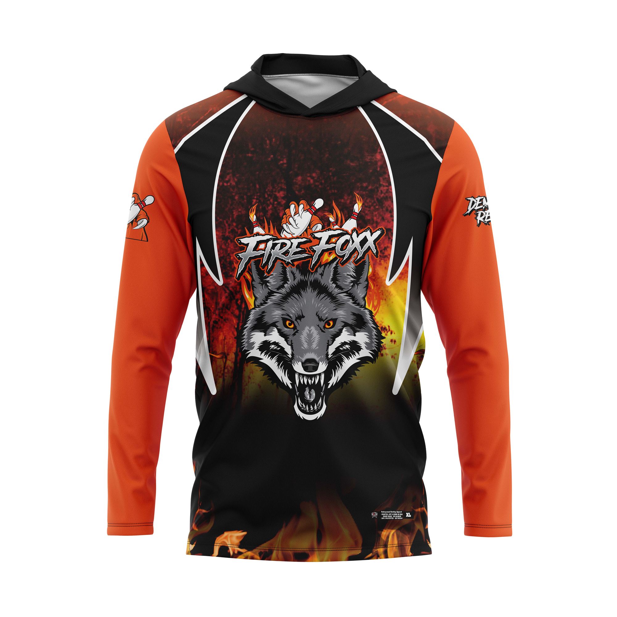 Fire Foxx Orange Fire Jersey