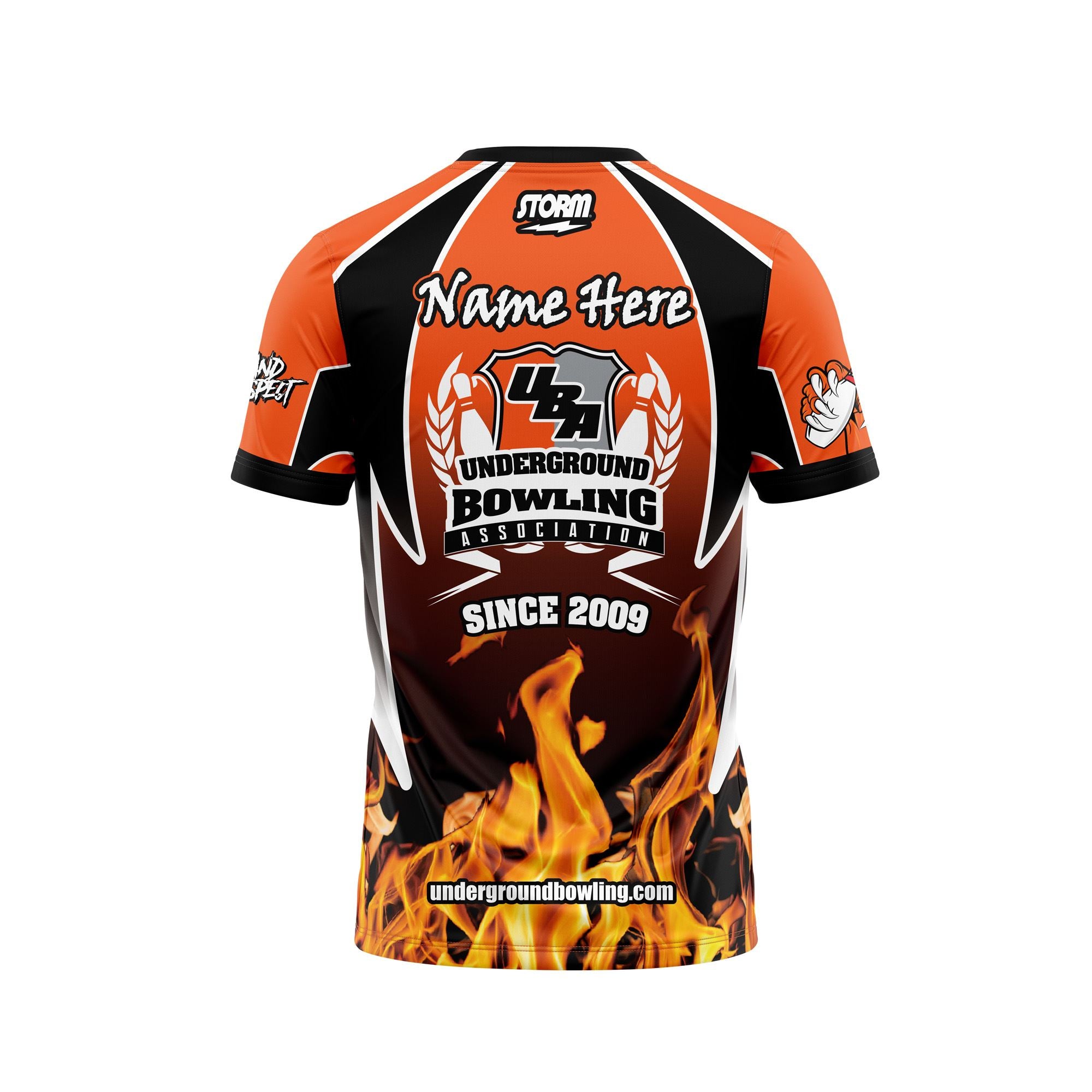 Fire Foxx Orange Fire Jersey