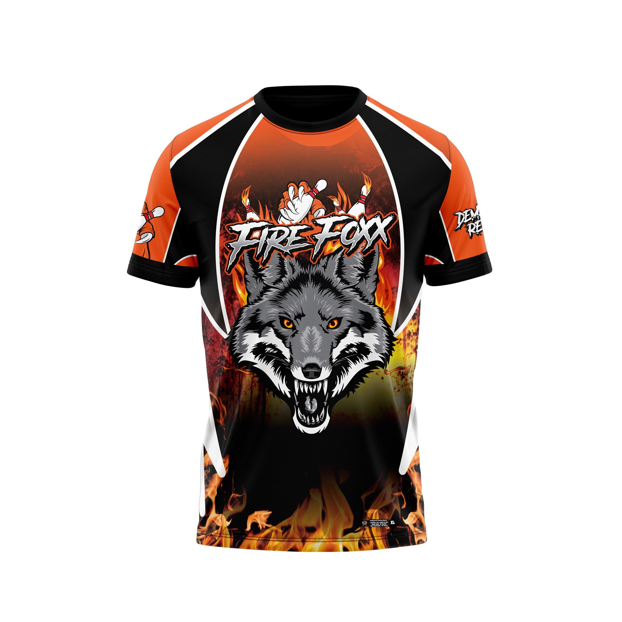 Fire Foxx Orange Fire Jersey