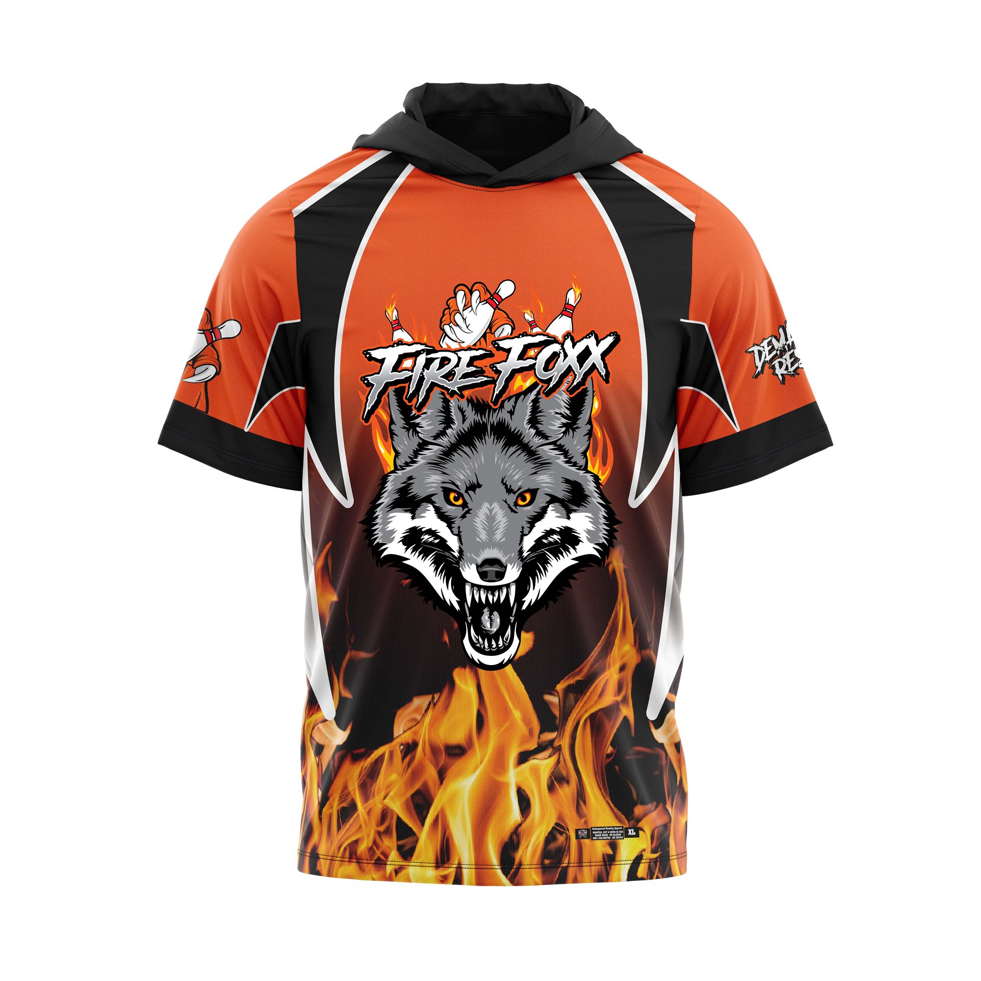 Fire Foxx Orange Fire Jersey