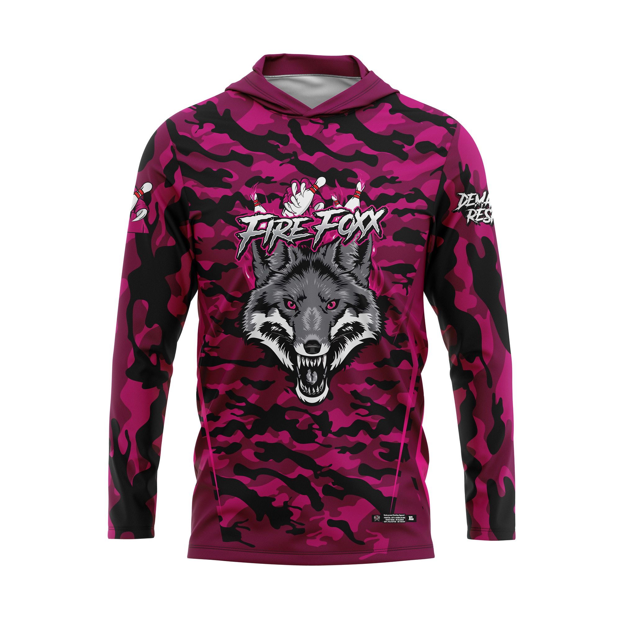 Fire Foxx Pink Camo Jersey