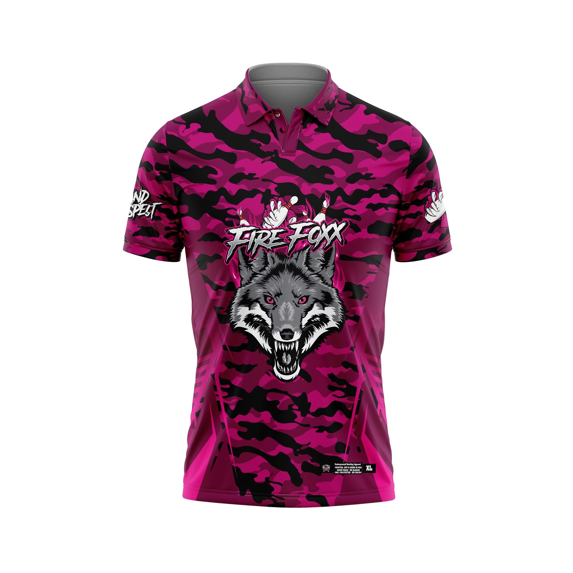 Fire Foxx Pink Camo Jersey