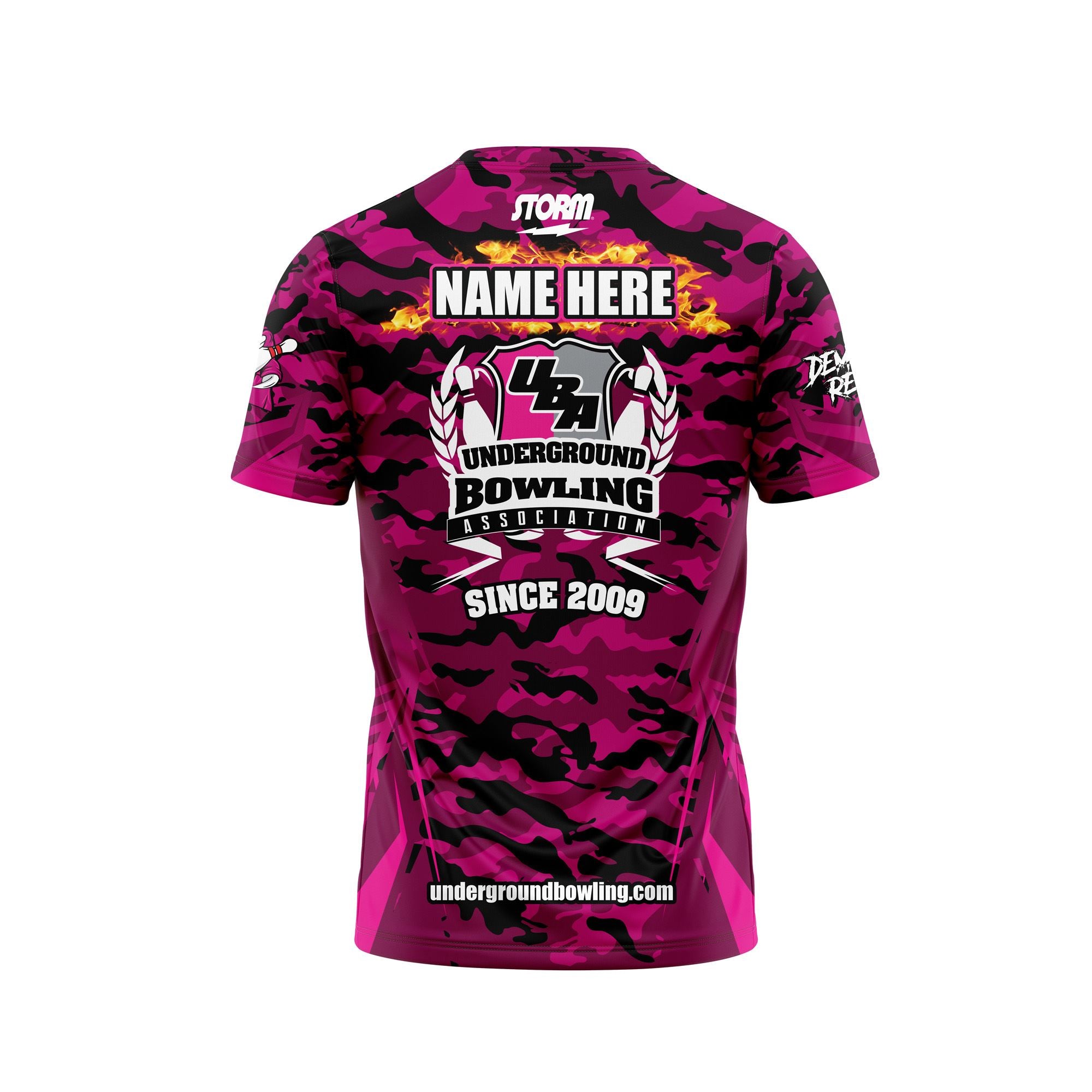 Fire Foxx Pink Camo Jersey