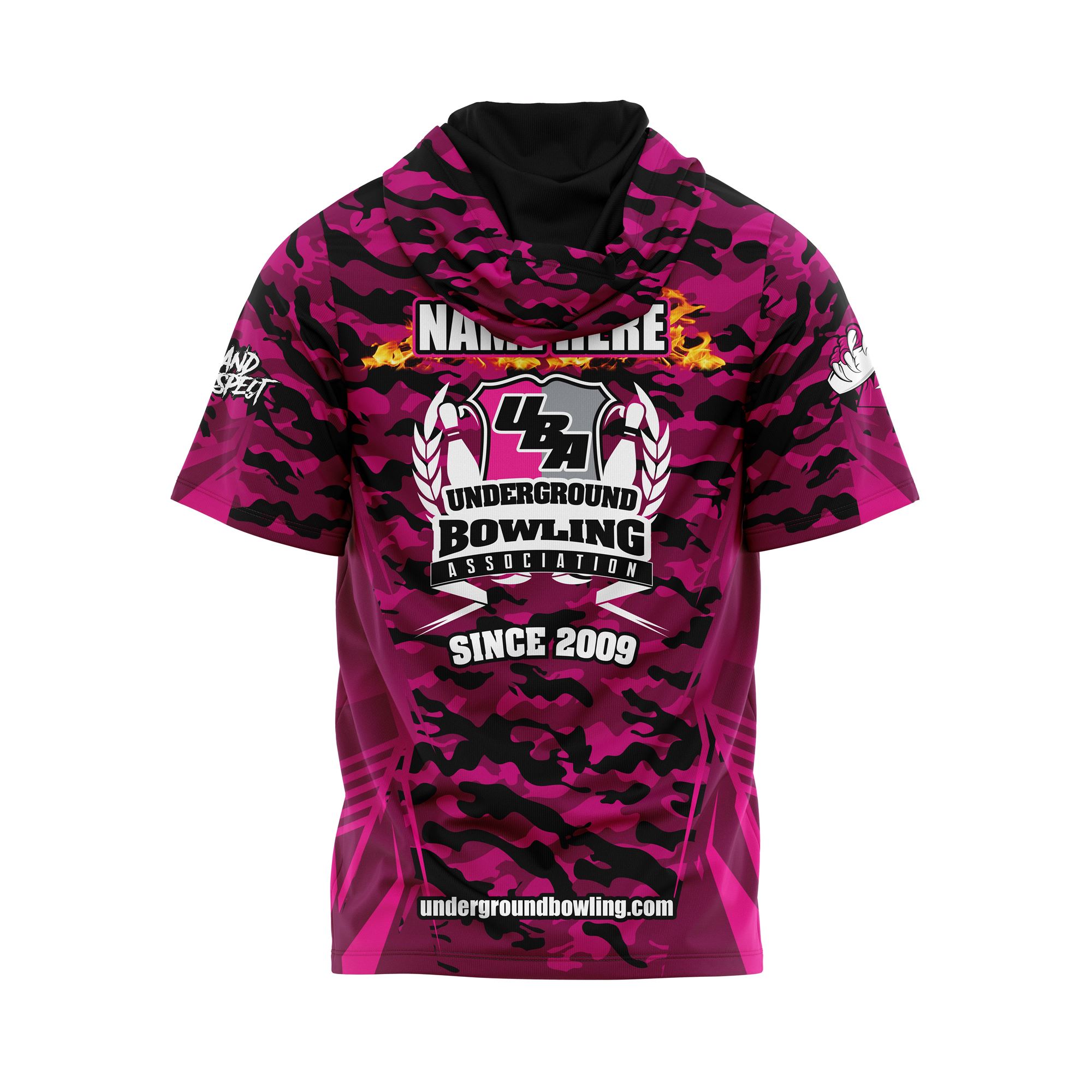 Fire Foxx Pink Camo Jersey