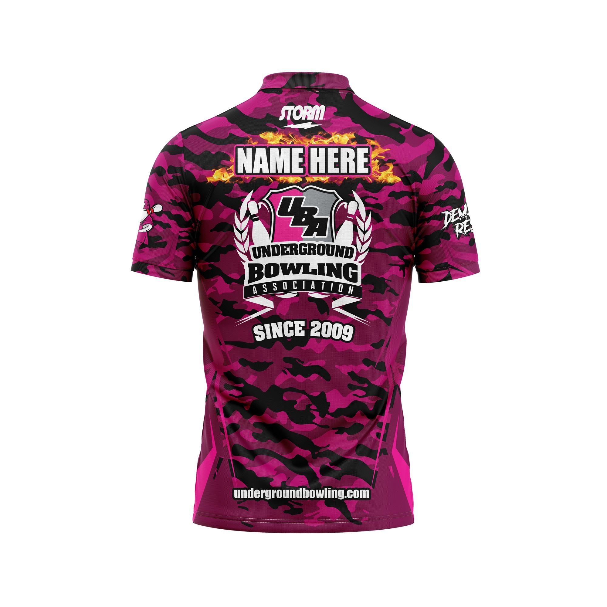 Fire Foxx Pink Camo Jersey