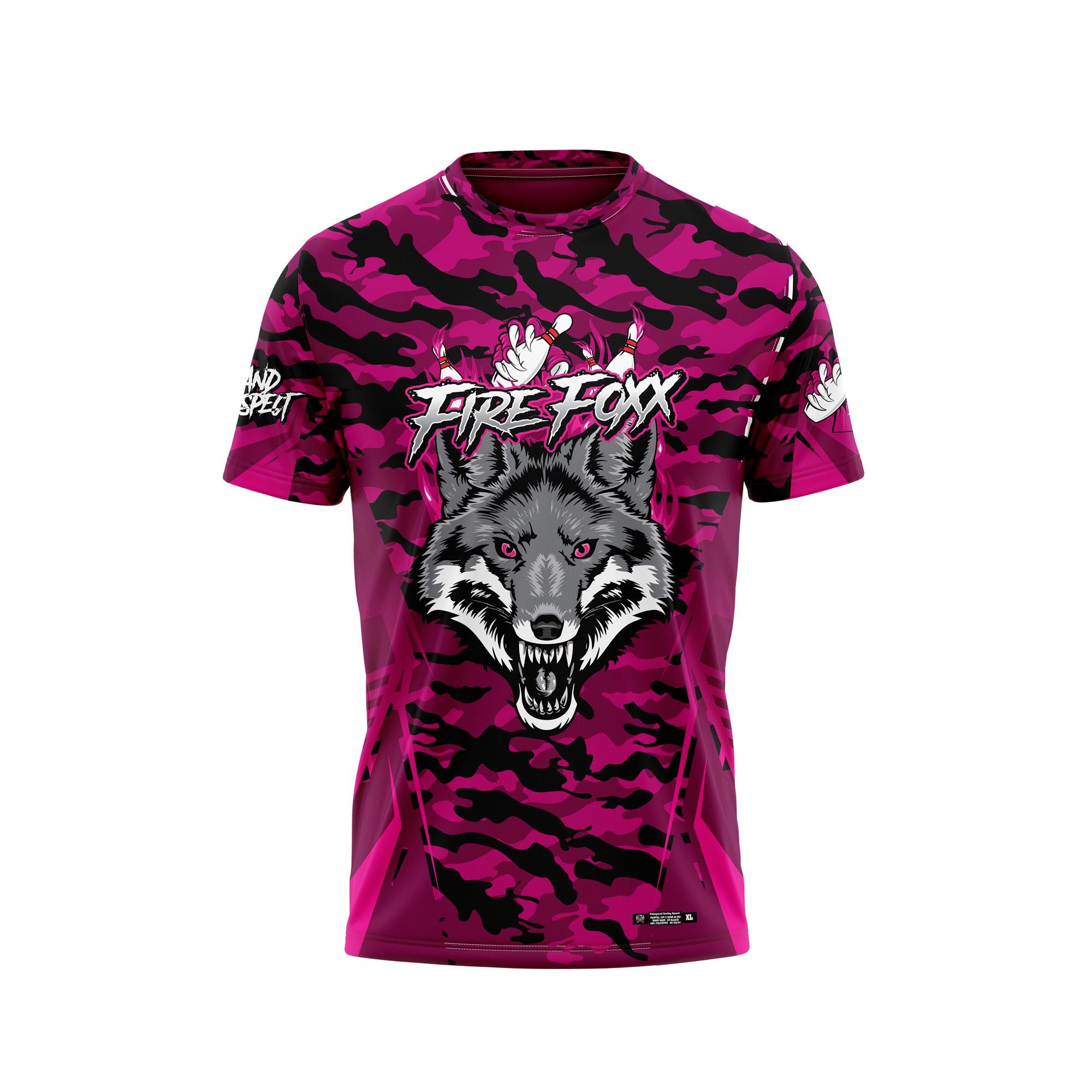 Fire Foxx Pink Camo Jersey