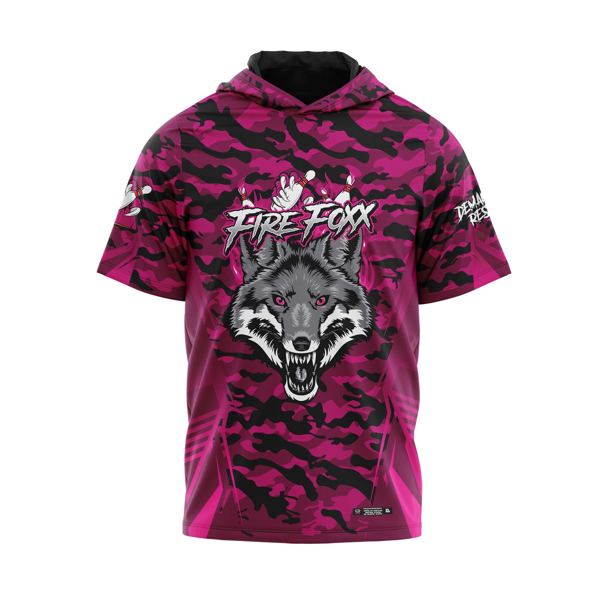 Fire Foxx Pink Camo Jersey