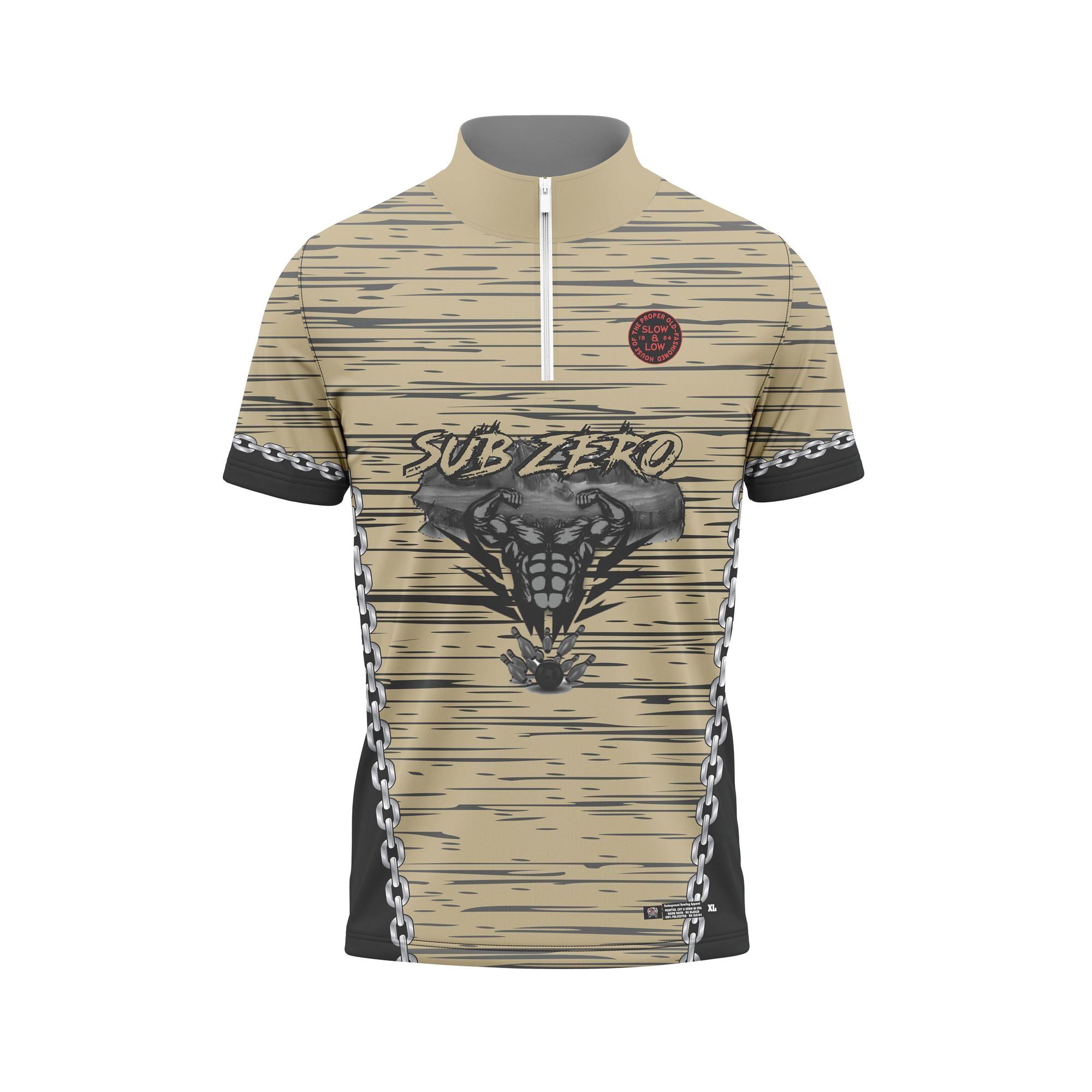Sub Zero Gold And Black Jersey