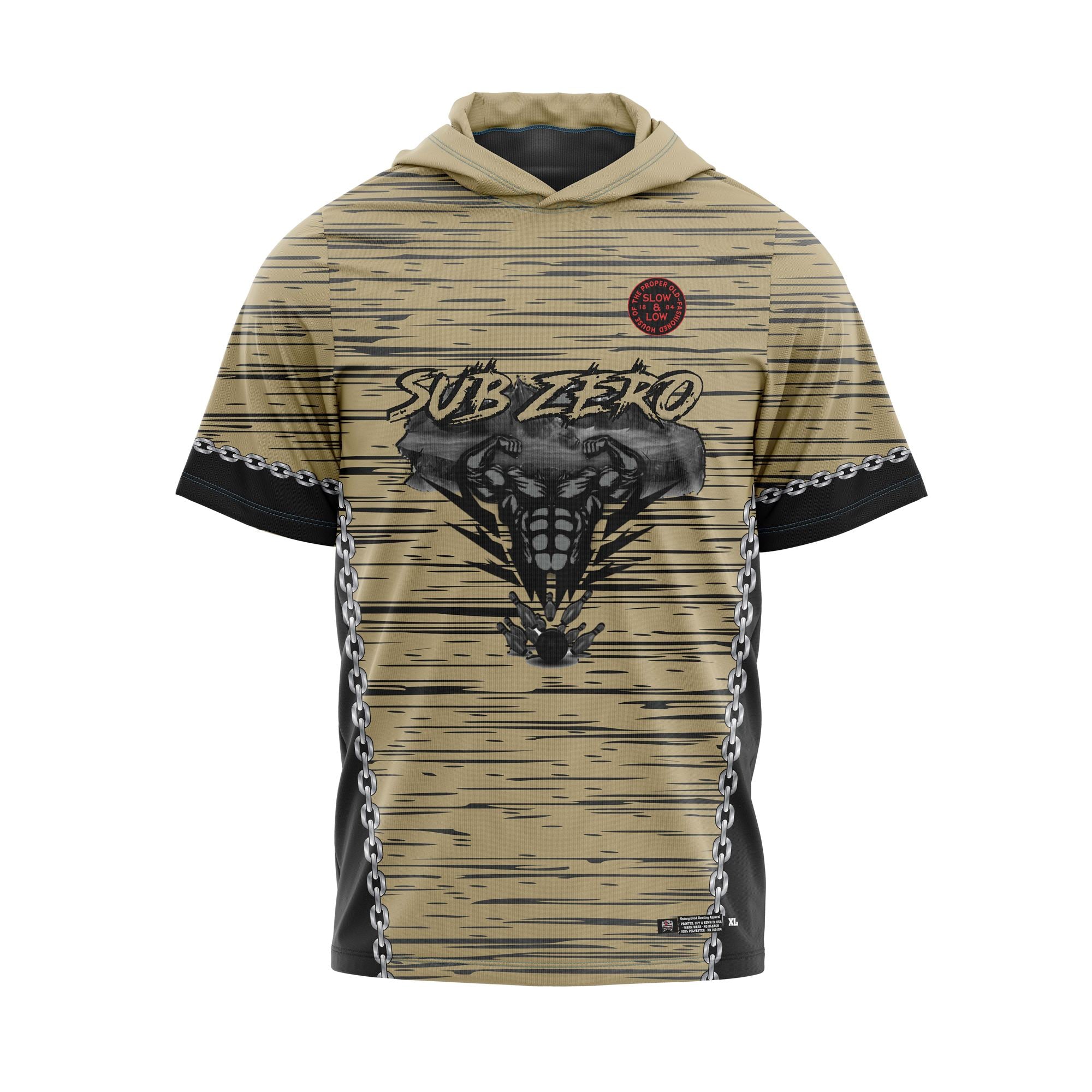 Sub Zero Gold And Black Jersey
