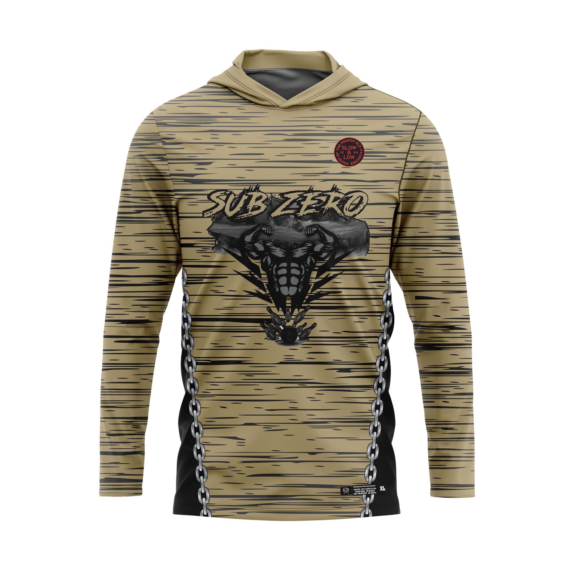 Sub Zero Gold And Black Jersey