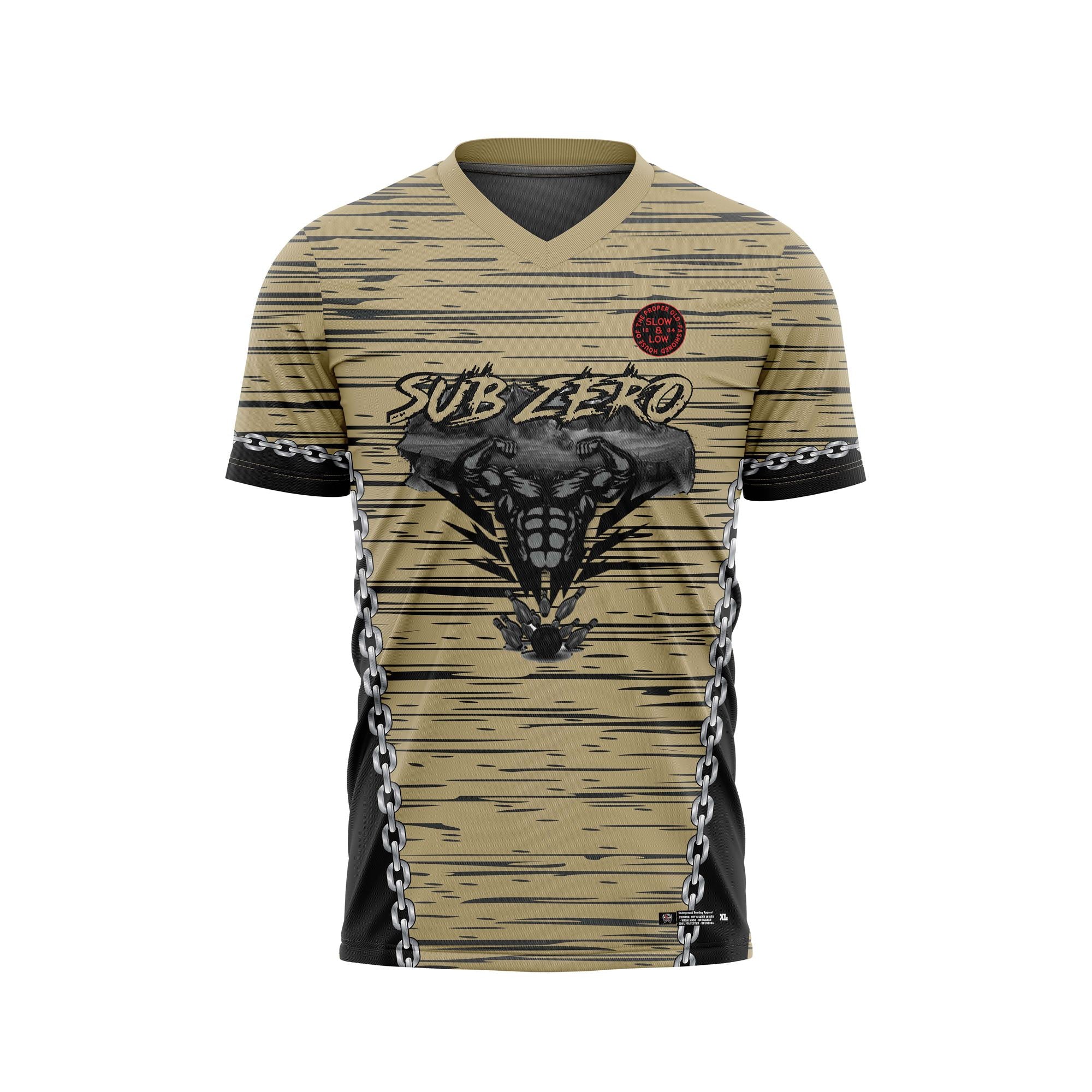 Sub Zero Gold And Black Jersey