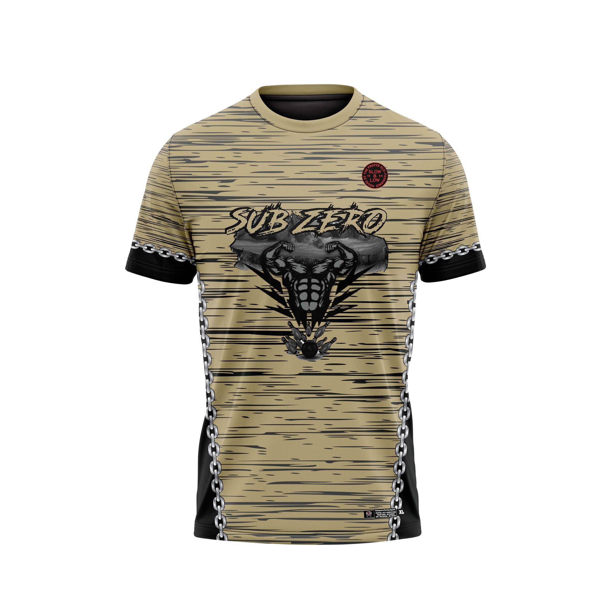 Sub Zero Gold And Black Jersey