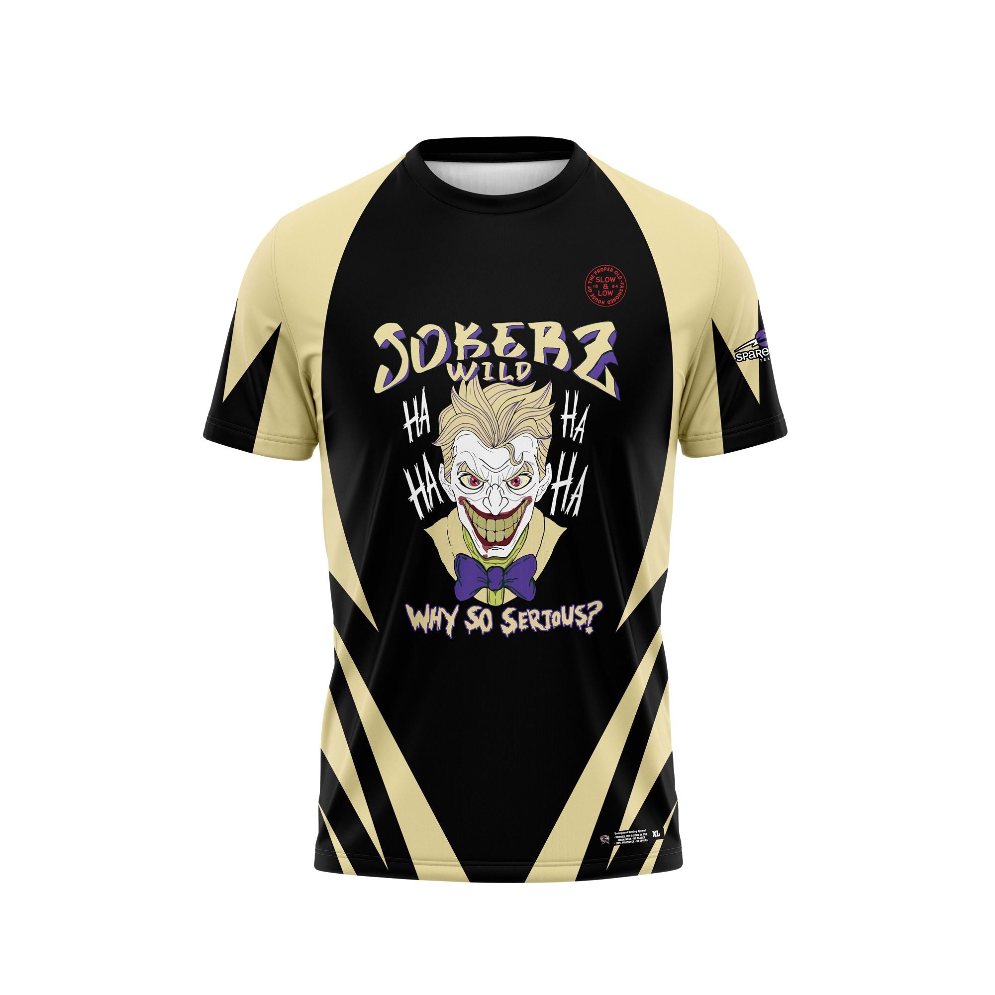 JOKERZ WILD Black And Gold Jersey