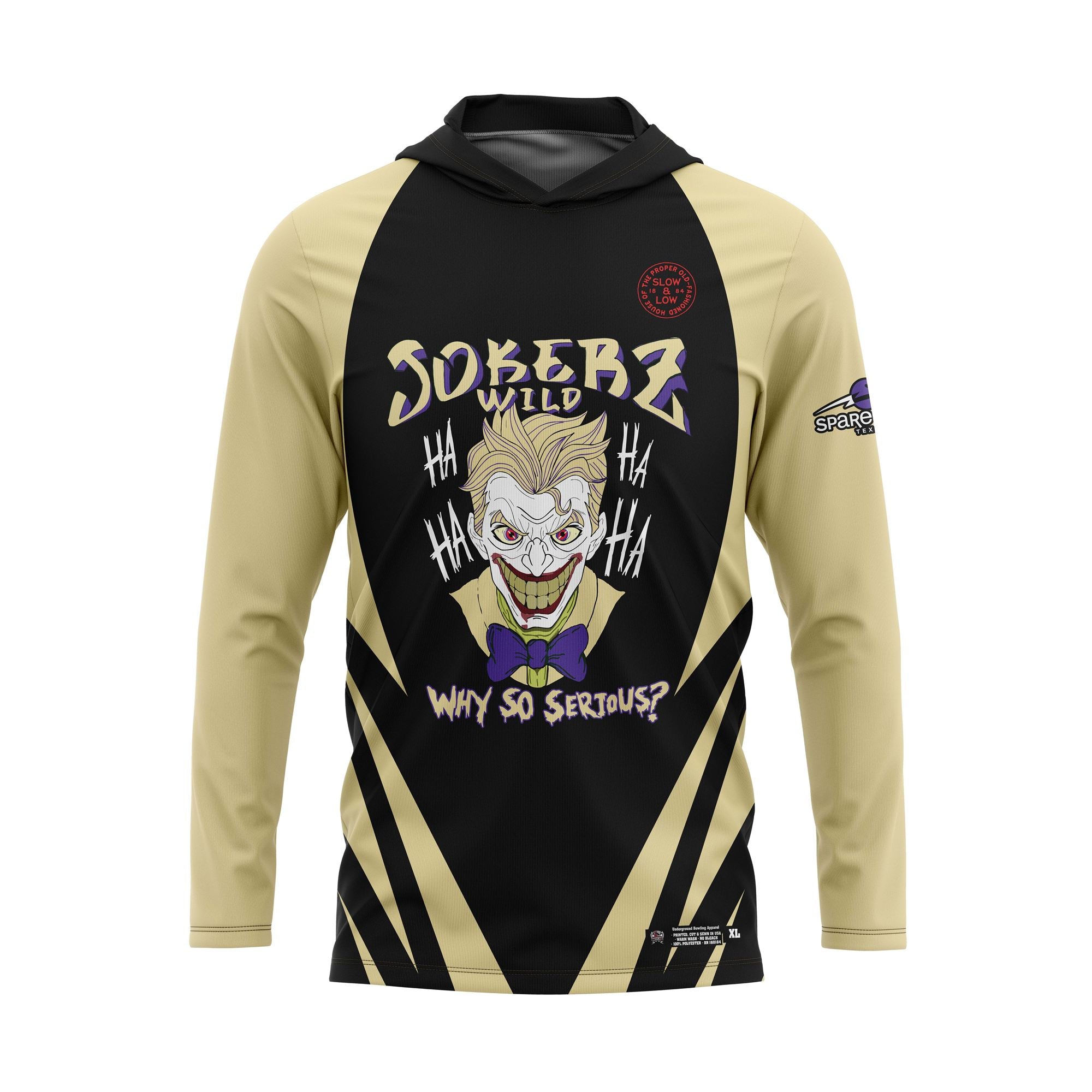 JOKERZ WILD Black And Gold Jersey