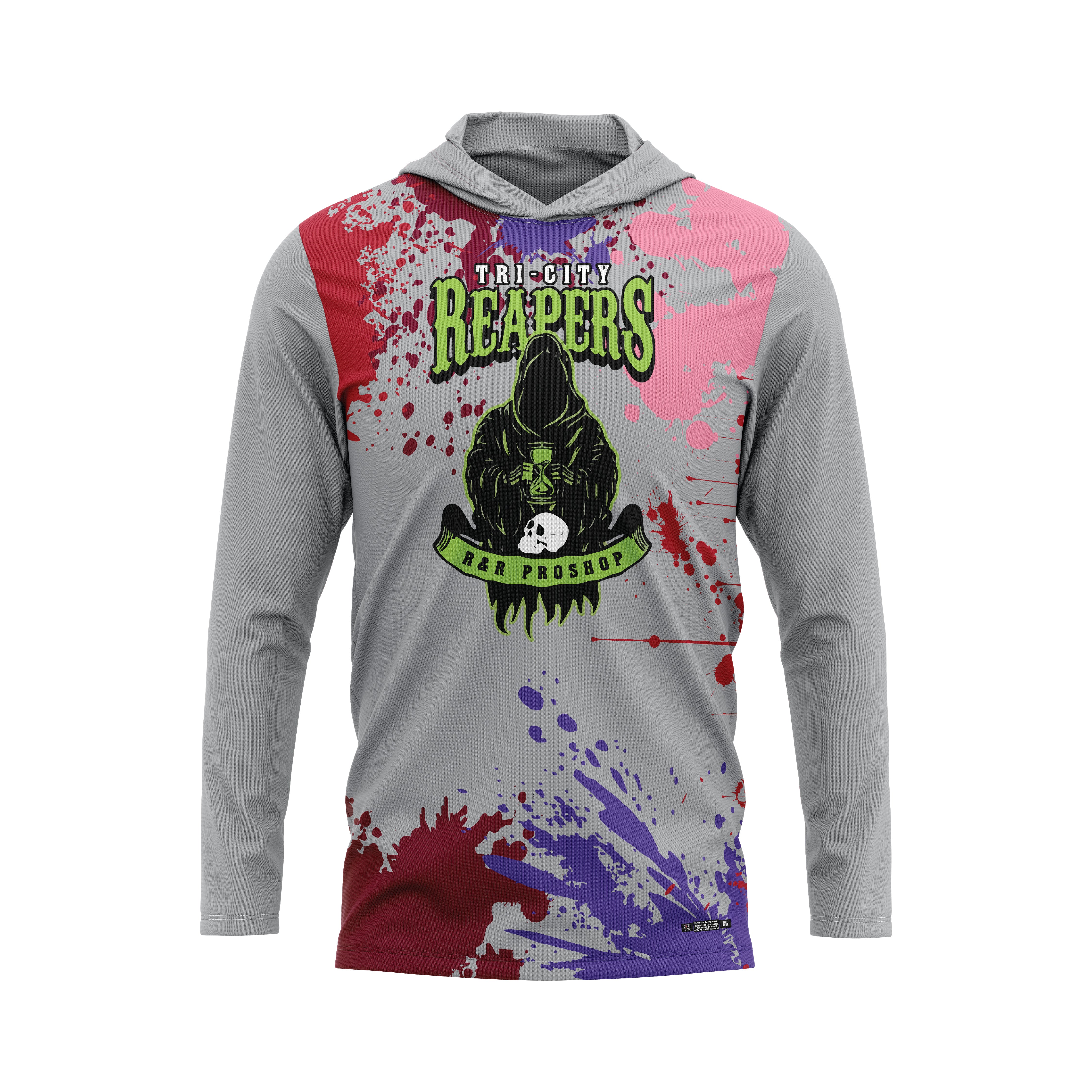 TRI CITY REAPERS Splatter Alt Jersey