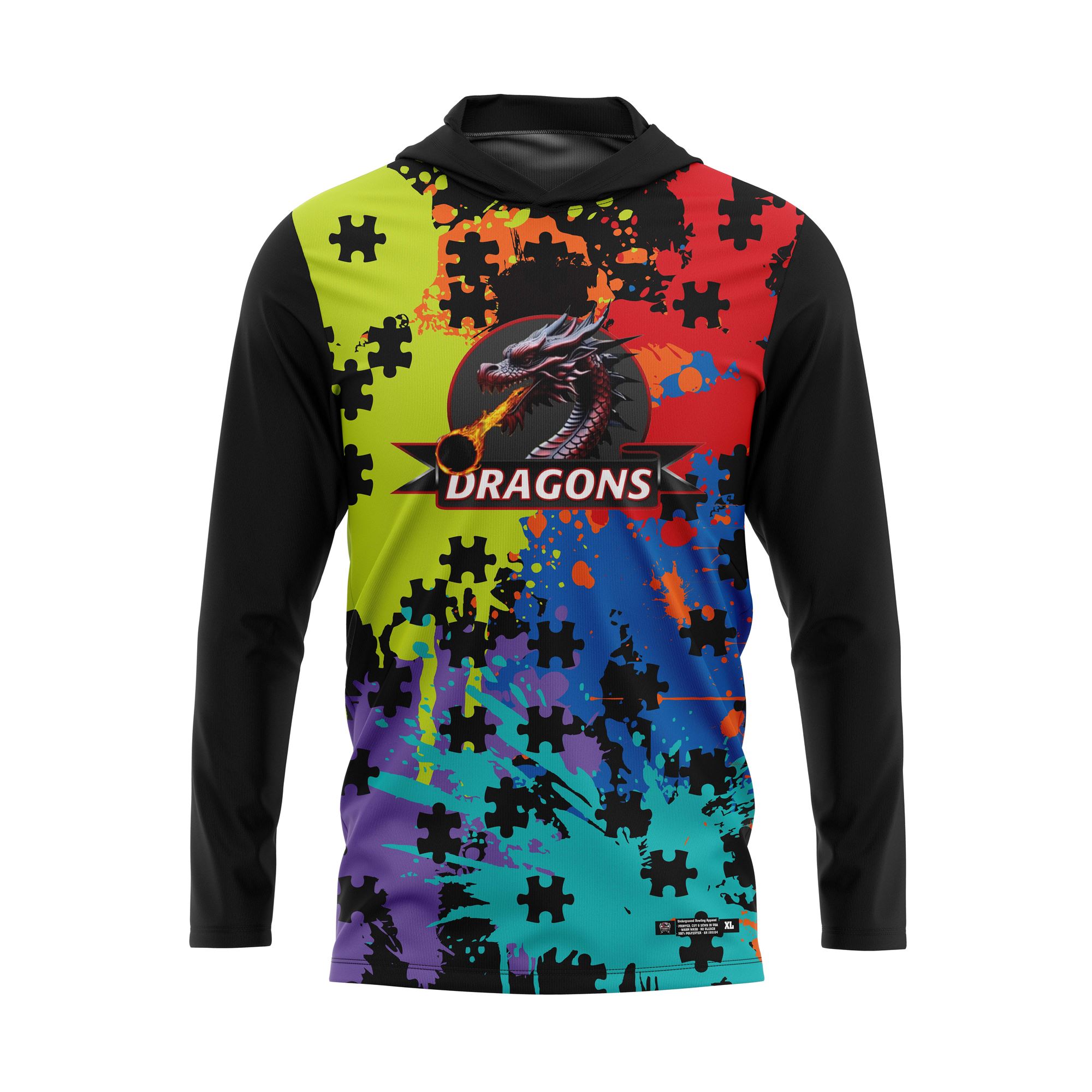 Wade Hampton Dragons Autism Jersey