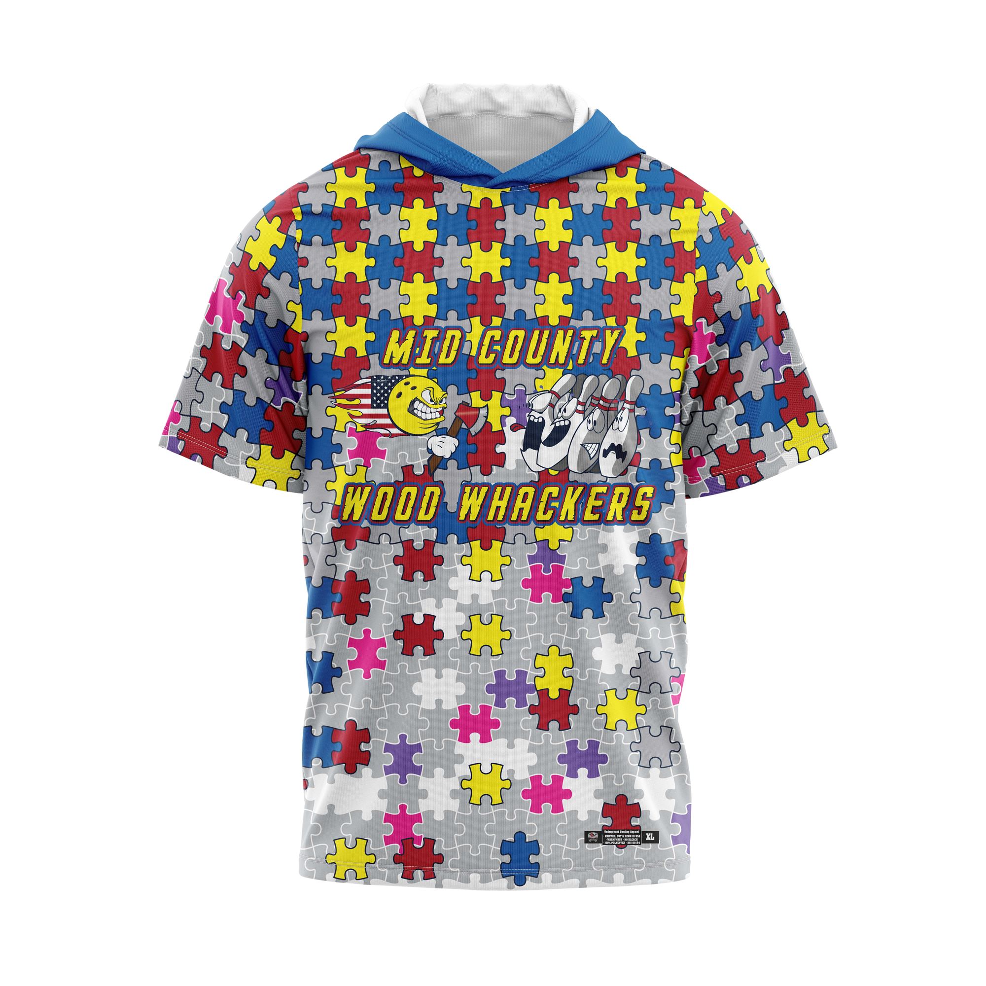 Mid County Wood Whackers Autism Jersey