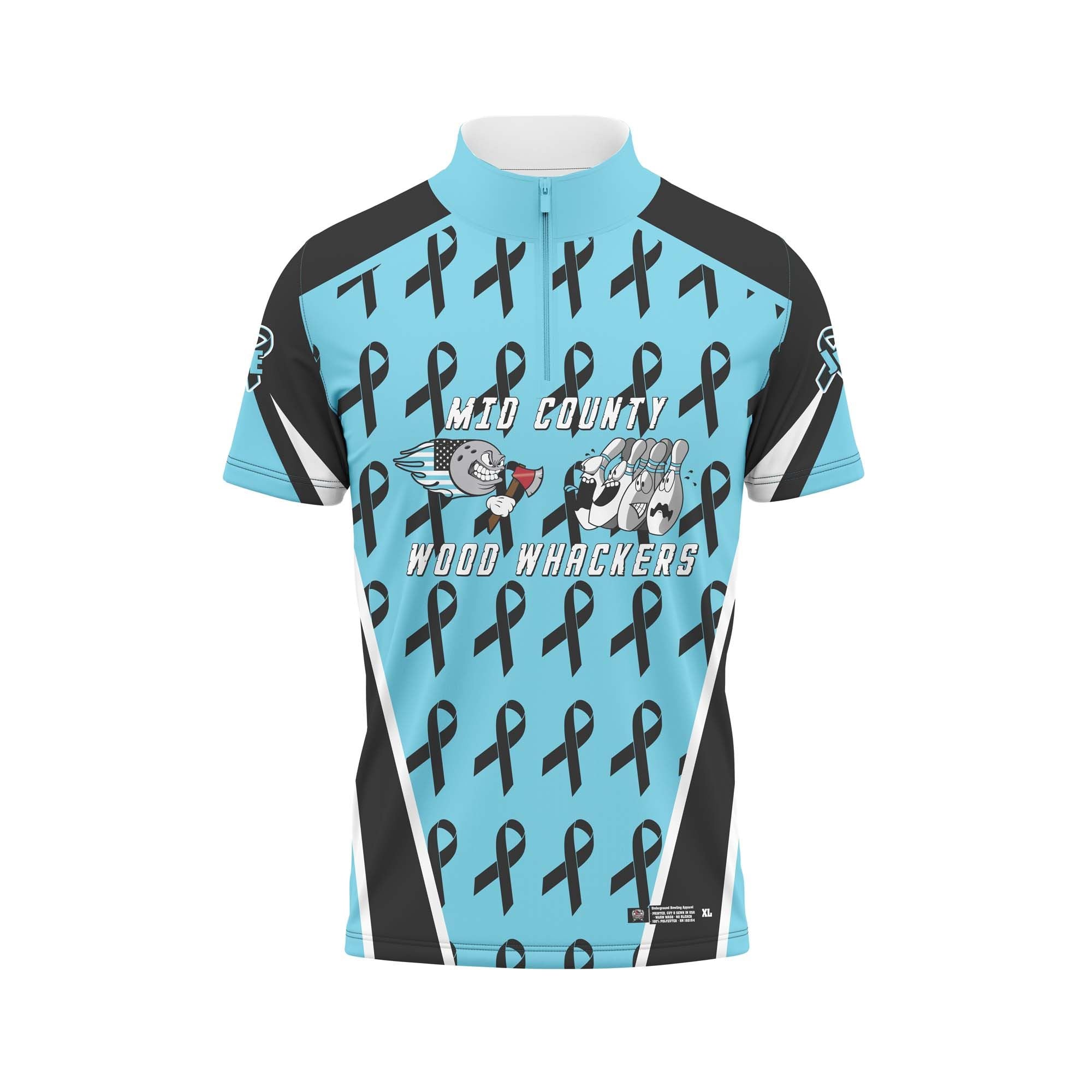 Mid County Wood Whackers Melanoma Jersey