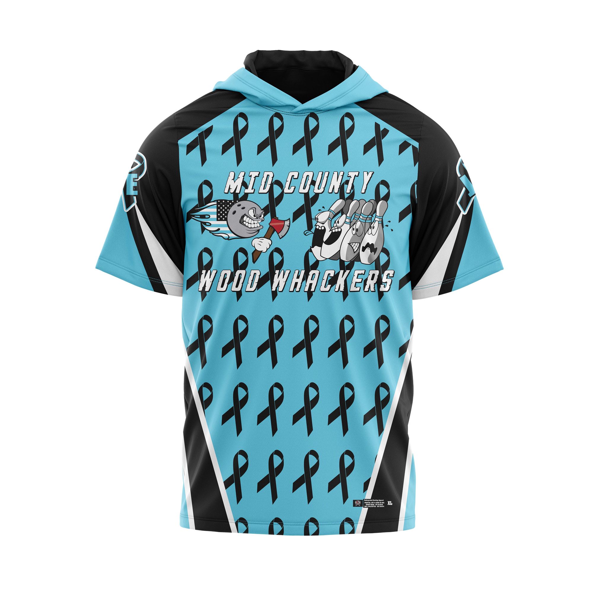 Mid County Wood Whackers Melanoma Jersey