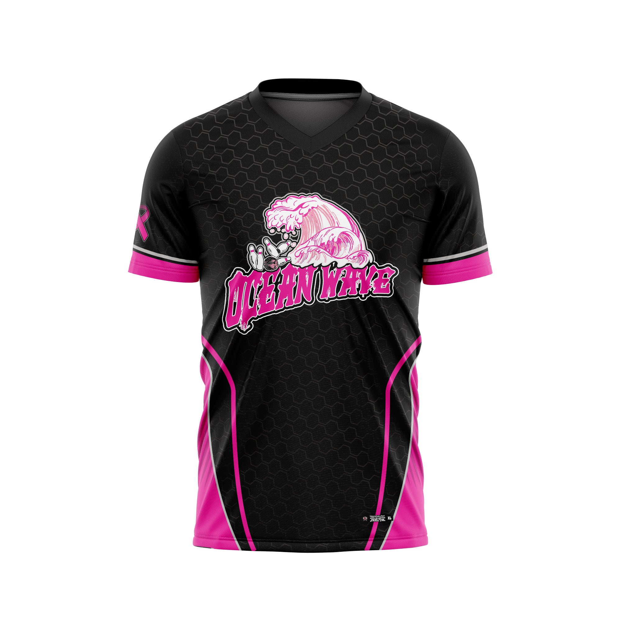 Ocean Wave Breast Cancer Jersey