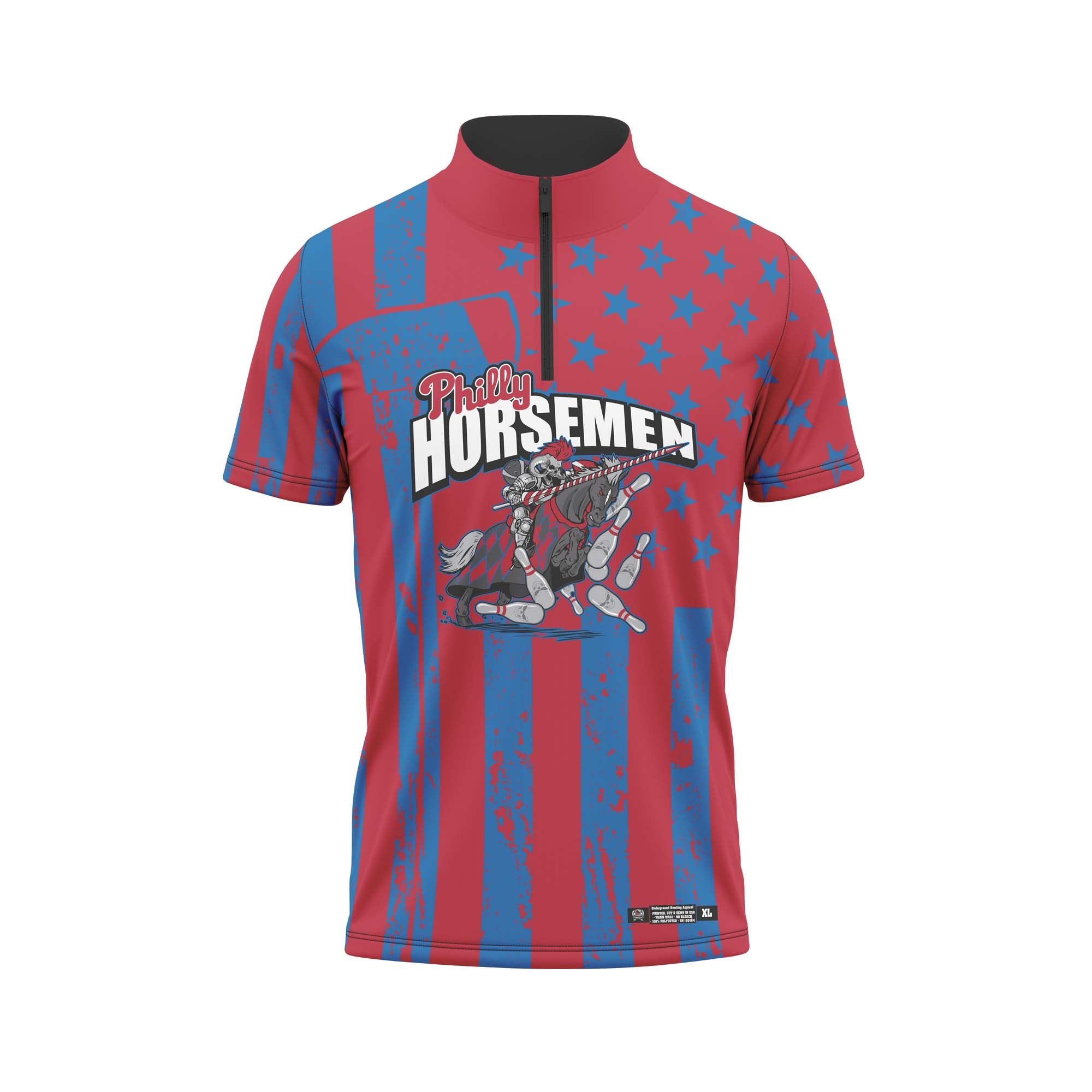 Philly Horseman Red / Royal Jersey