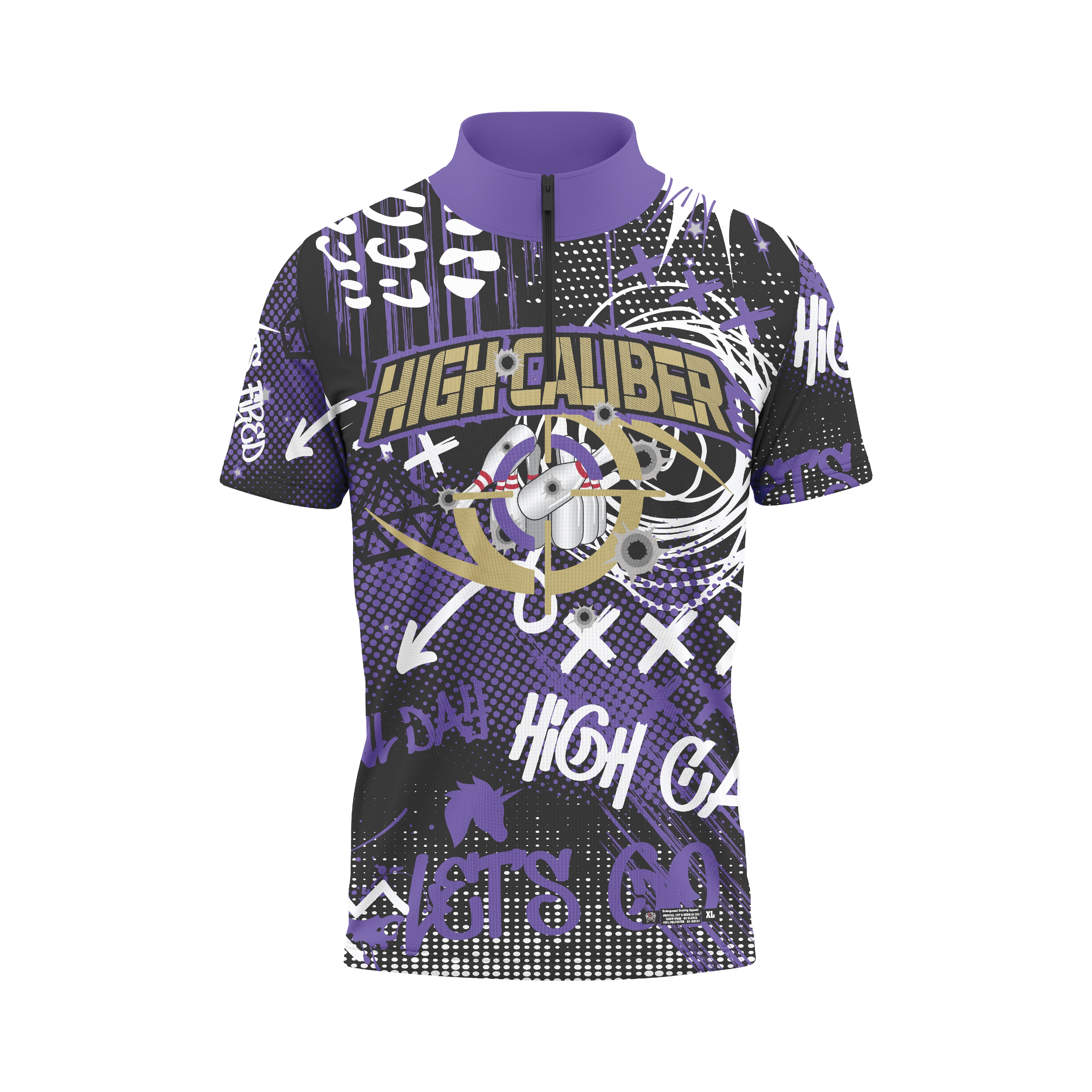 High Caliber Graffiti Black Jerseys