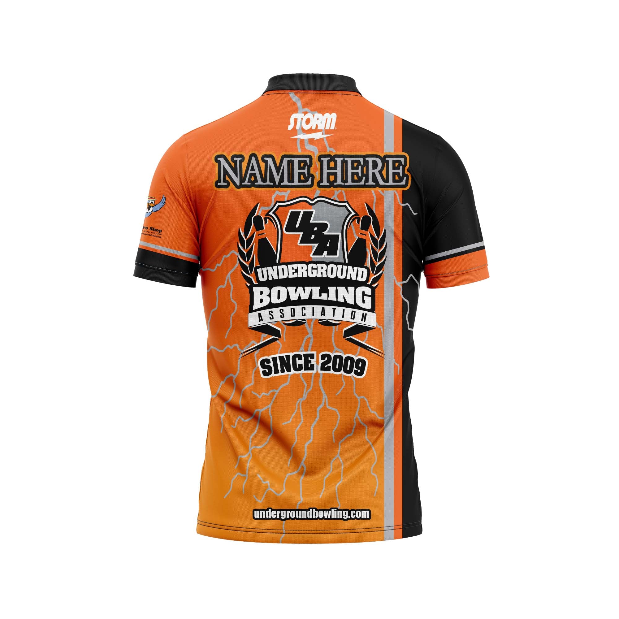 Secret Society Orange Lightning Jersey