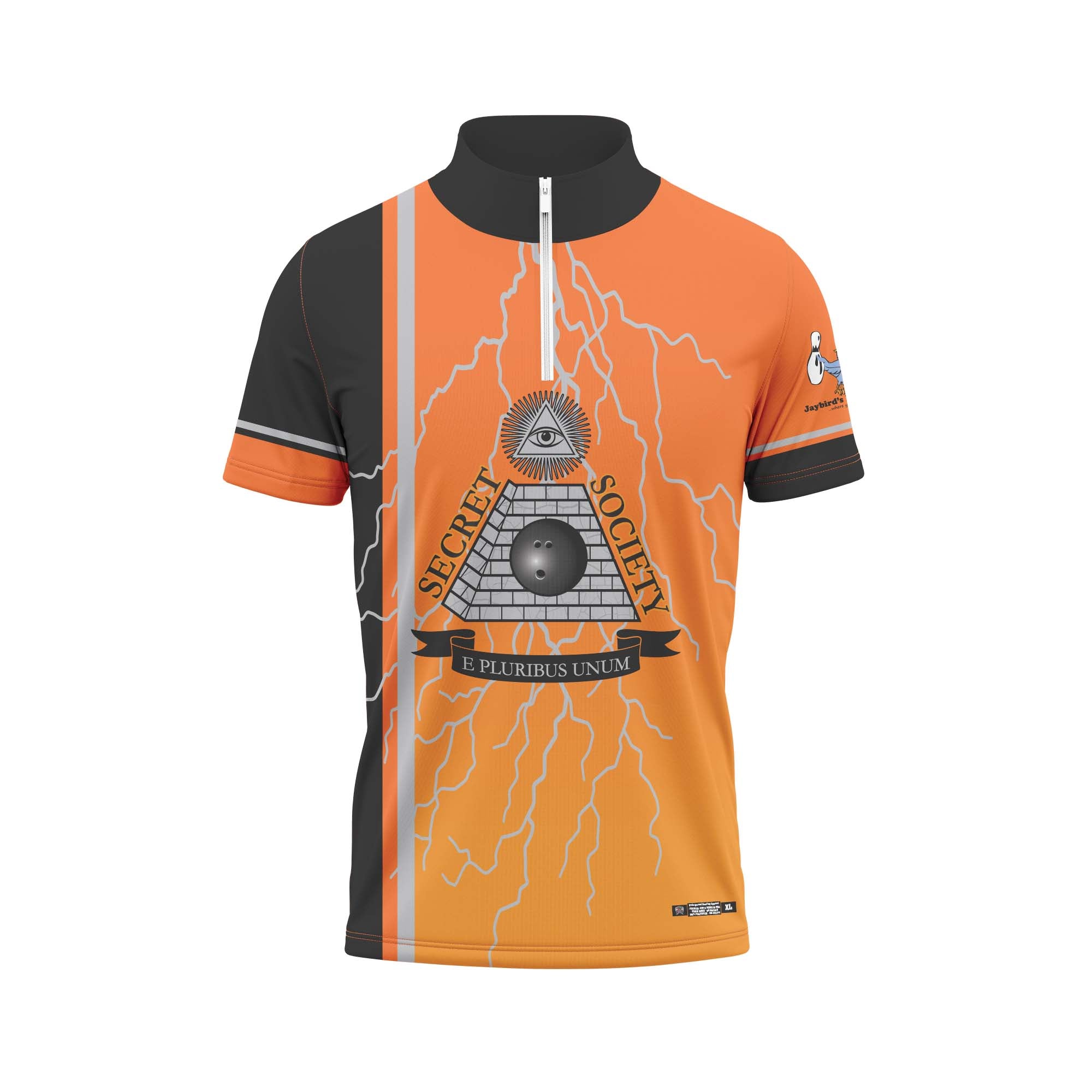 Secret Society Orange Lightning Jersey