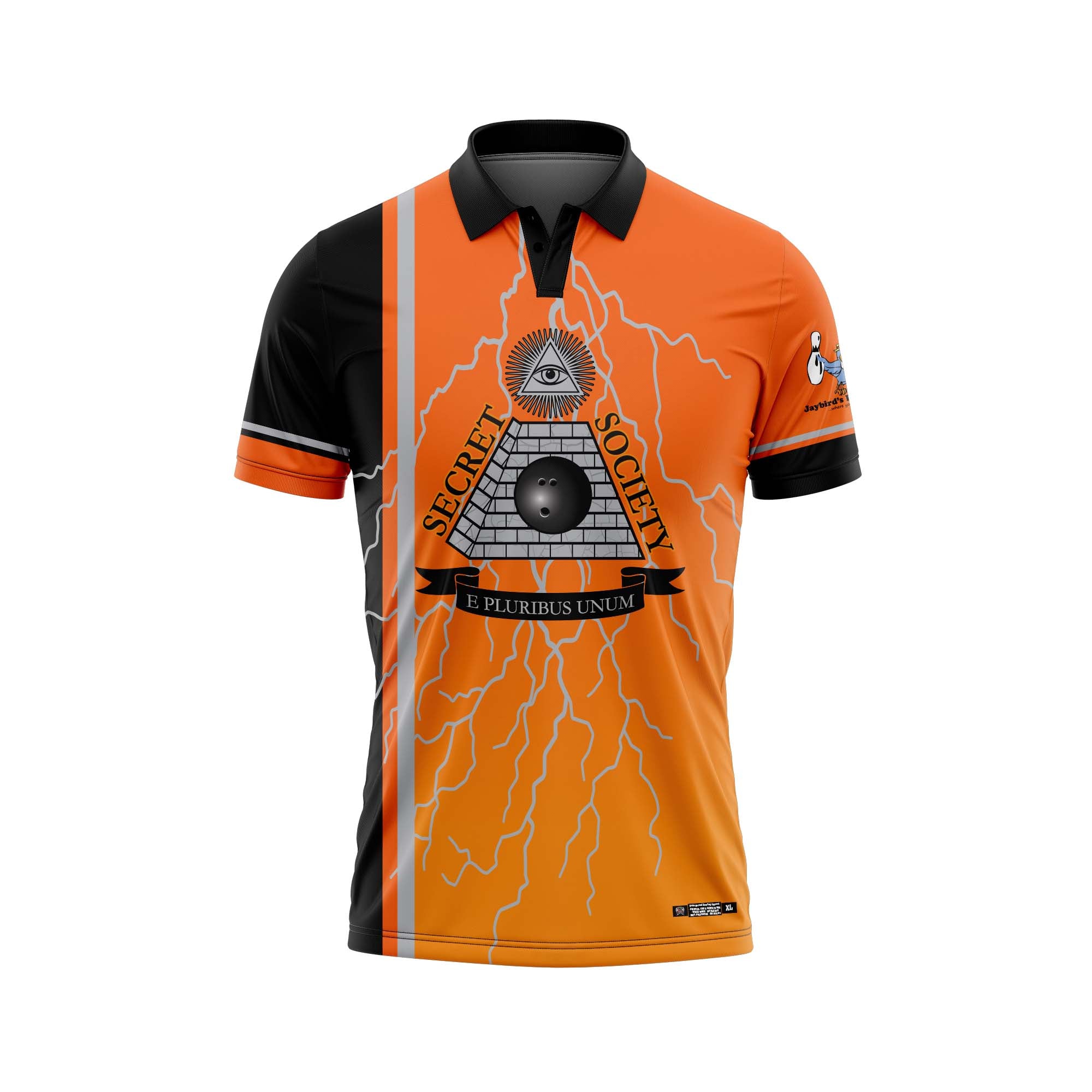 Secret Society Orange Lightning Jersey