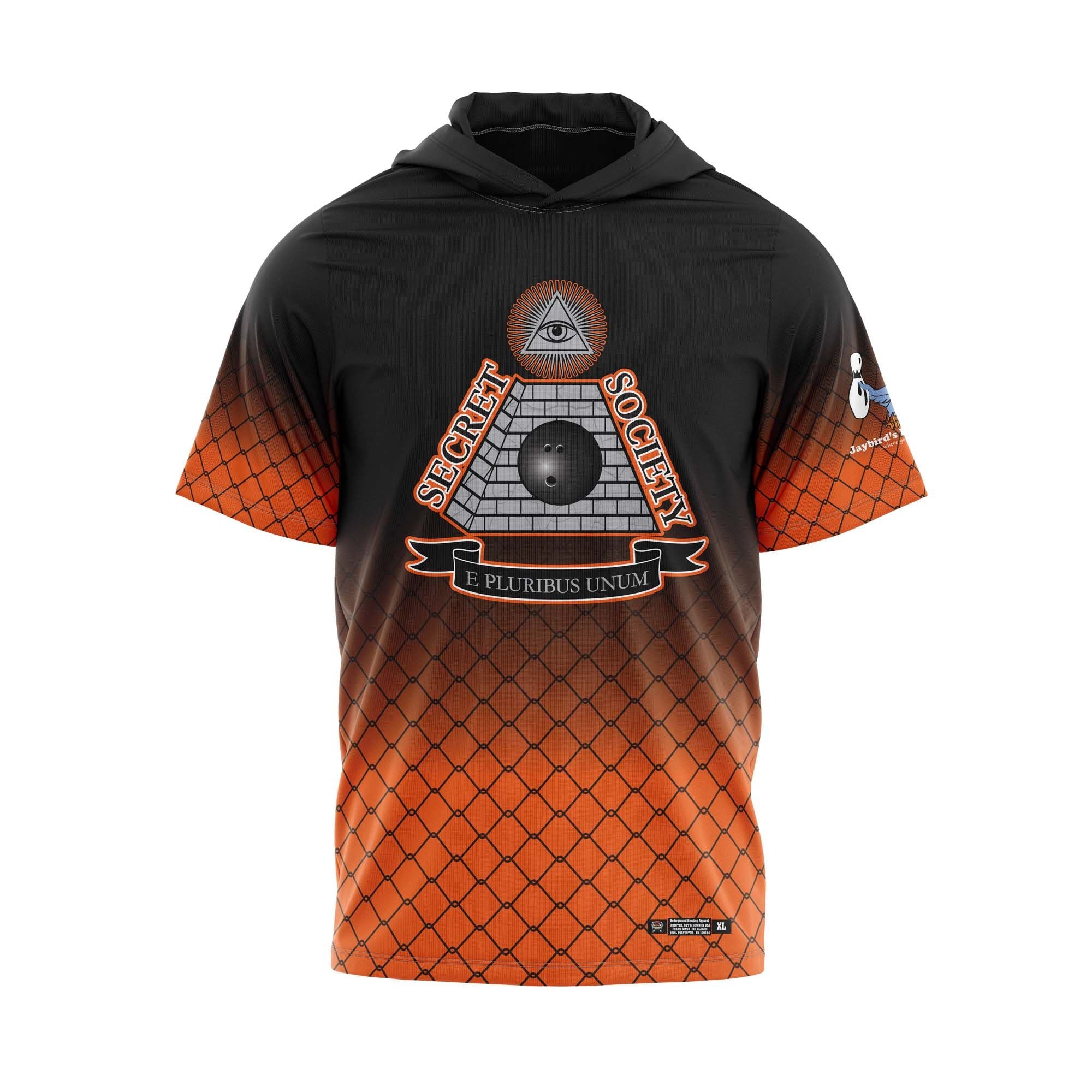 Secret Society Black-Orange Jersey