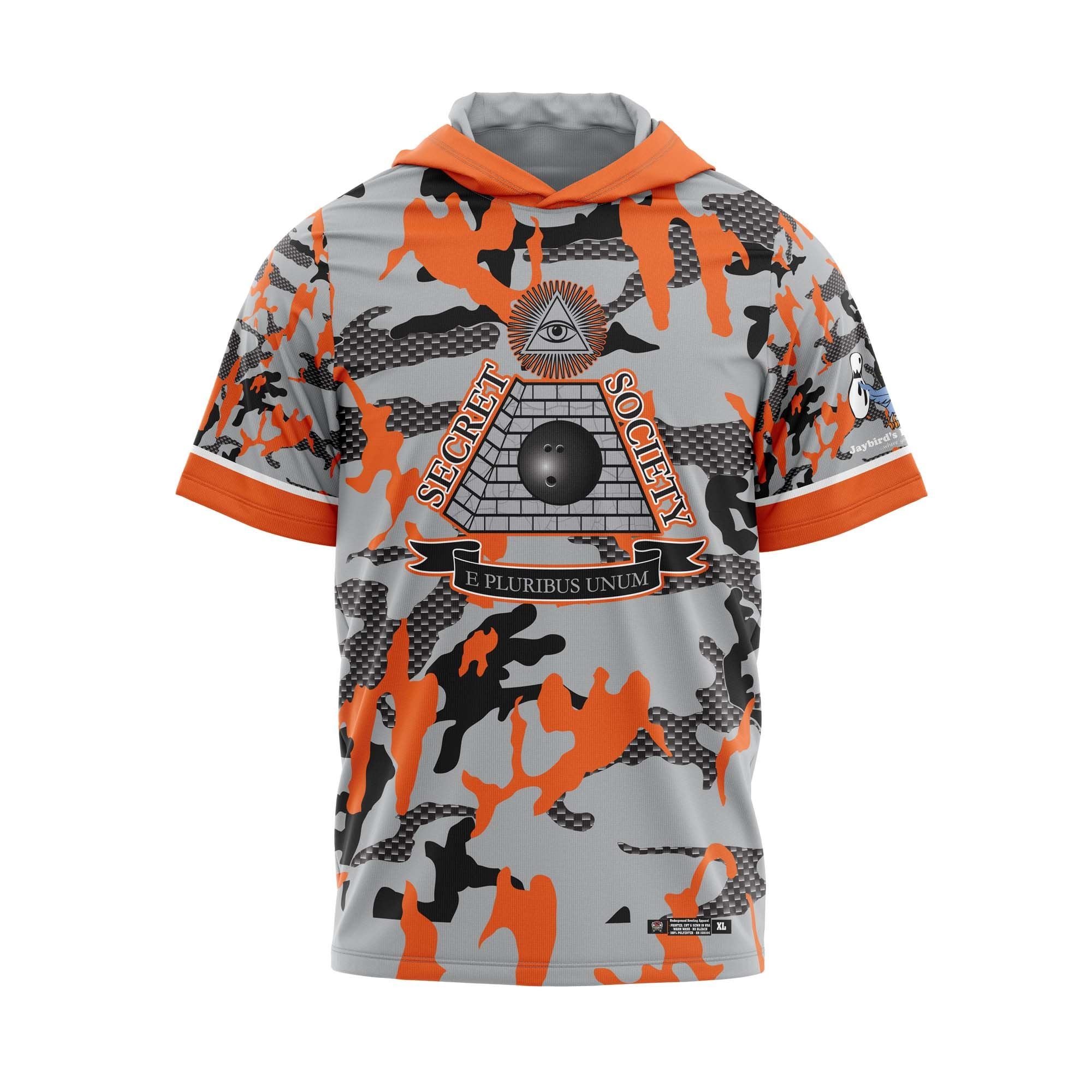 Secret Society Orange-Camo Jersey