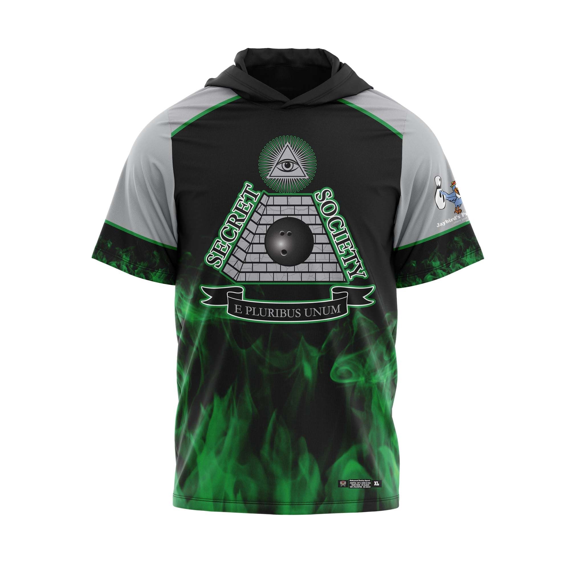 Secret Society Smoke-Green Jersey