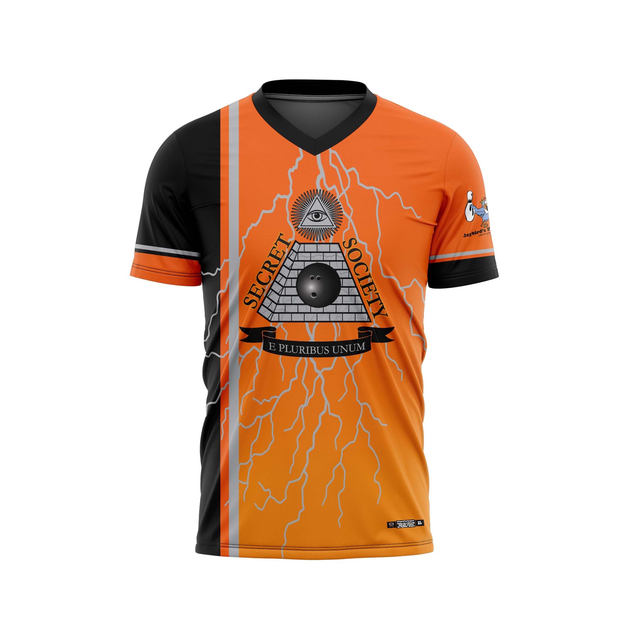 Secret Society Orange Lightning Jersey