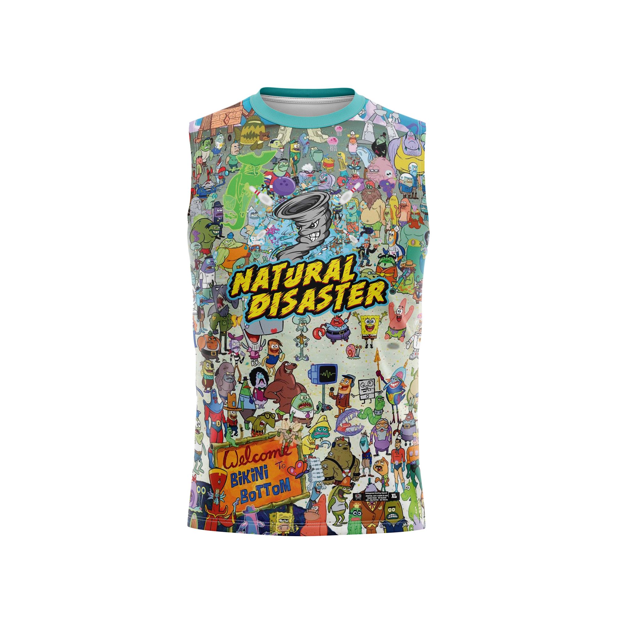 Natural Disaster Spongebob Collage Jerseys