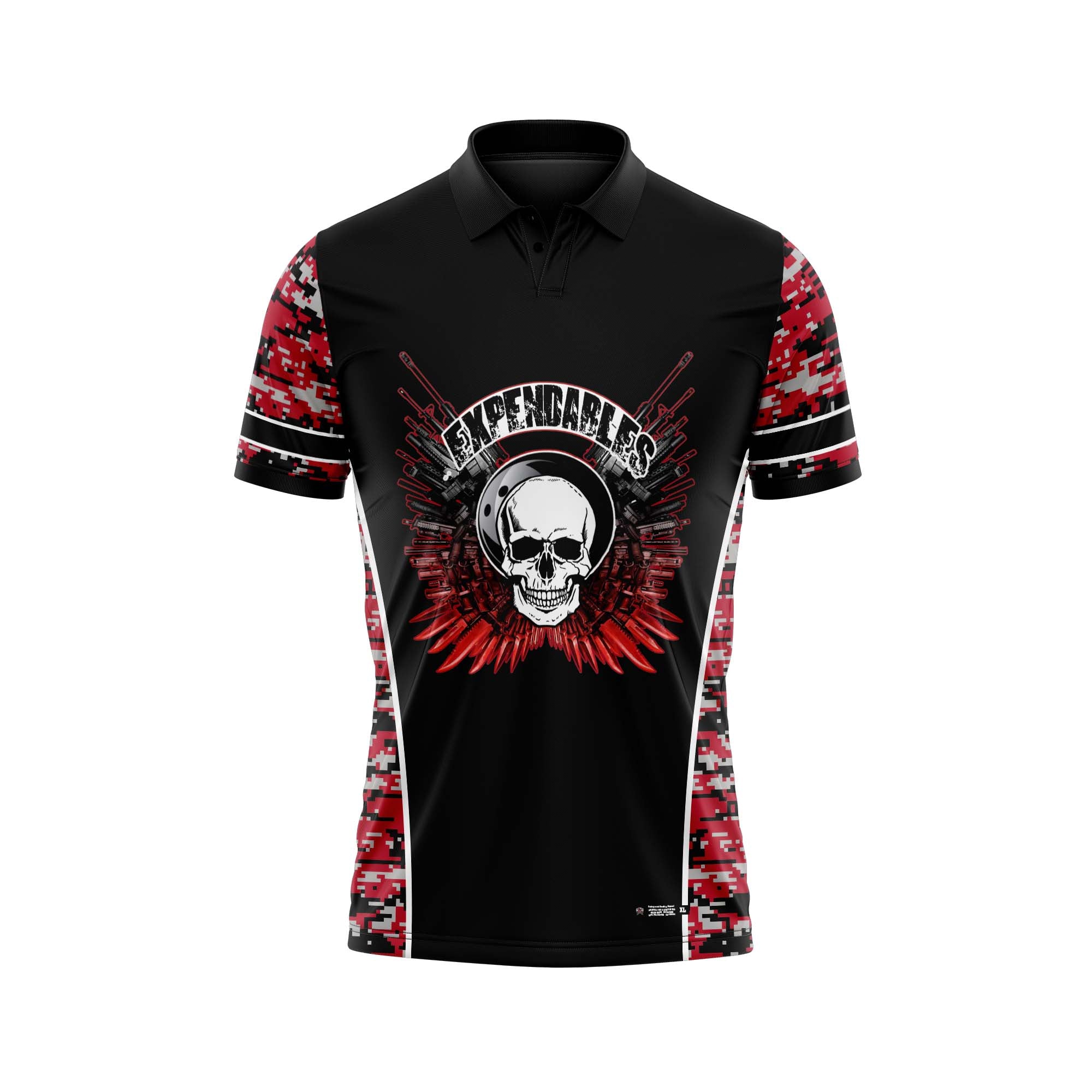 The Expendables Black Camo Jersey