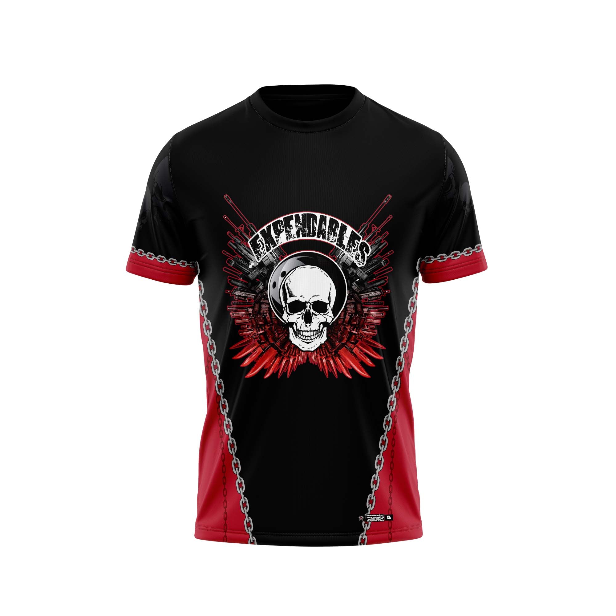 The Expendables Red & Black Jersey