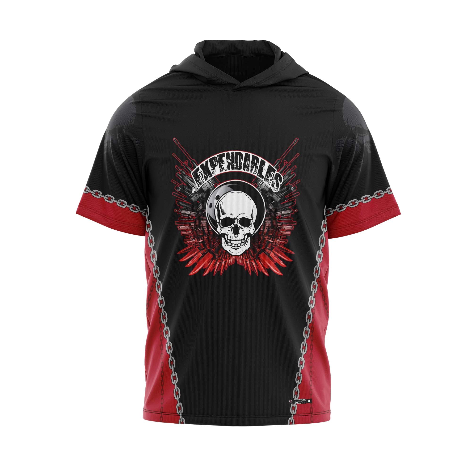The Expendables Red & Black Jersey