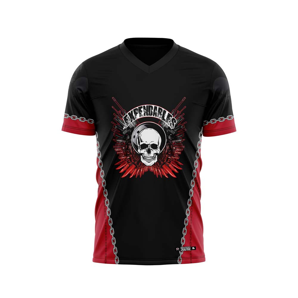 The Expendables Red & Black Jersey