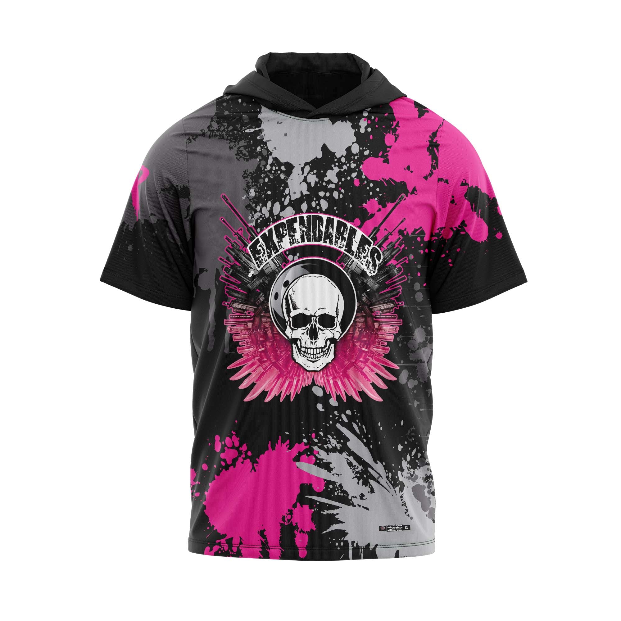 The Expendables Splatter Breast Cancer Jersey