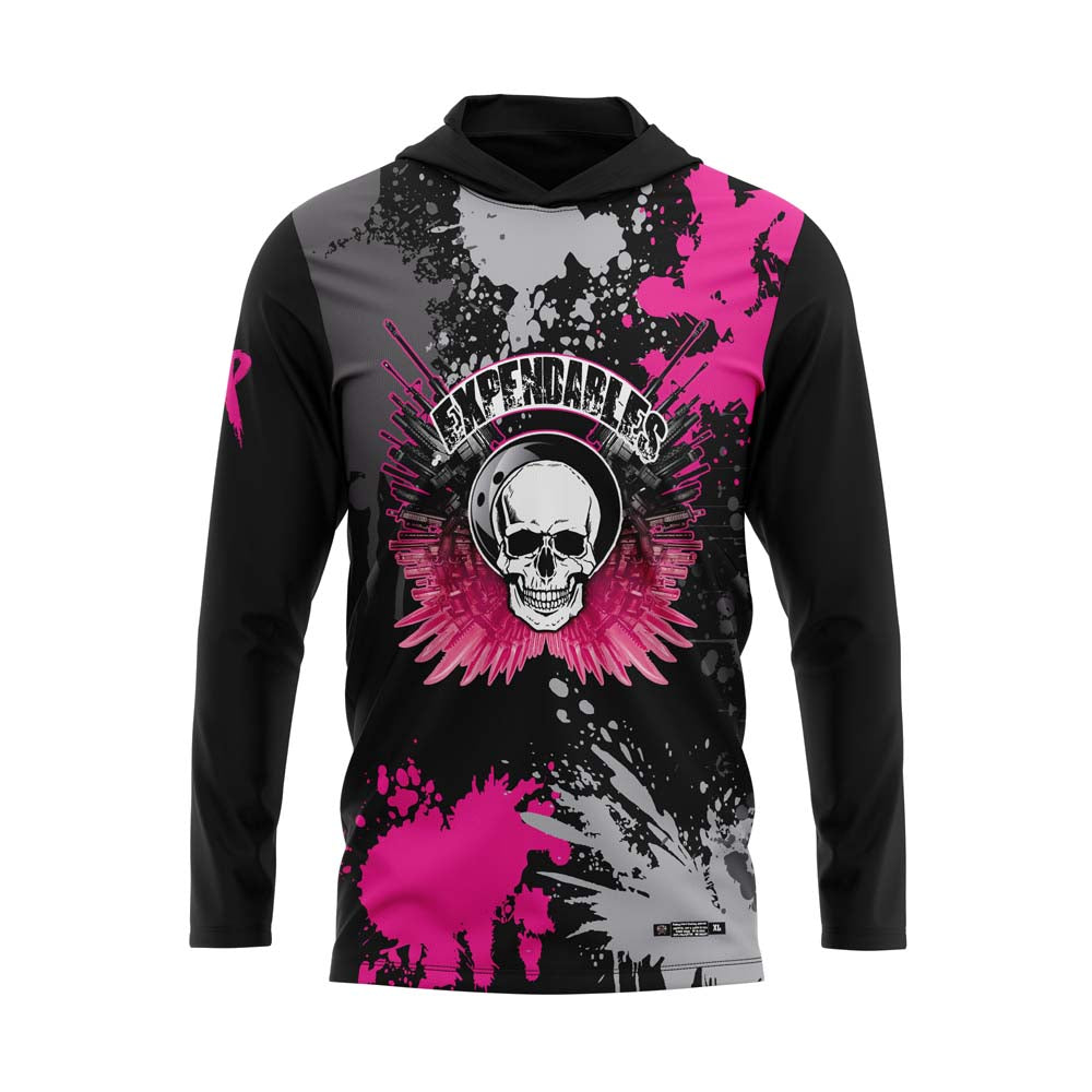 The Expendables Splatter Breast Cancer Jersey