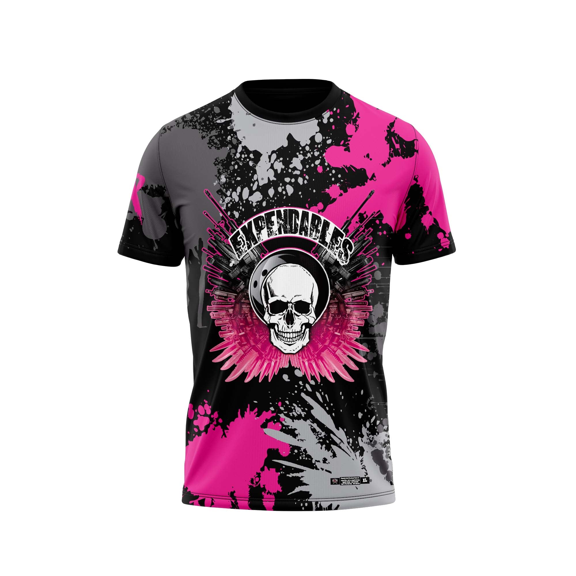 The Expendables Splatter Breast Cancer Jersey