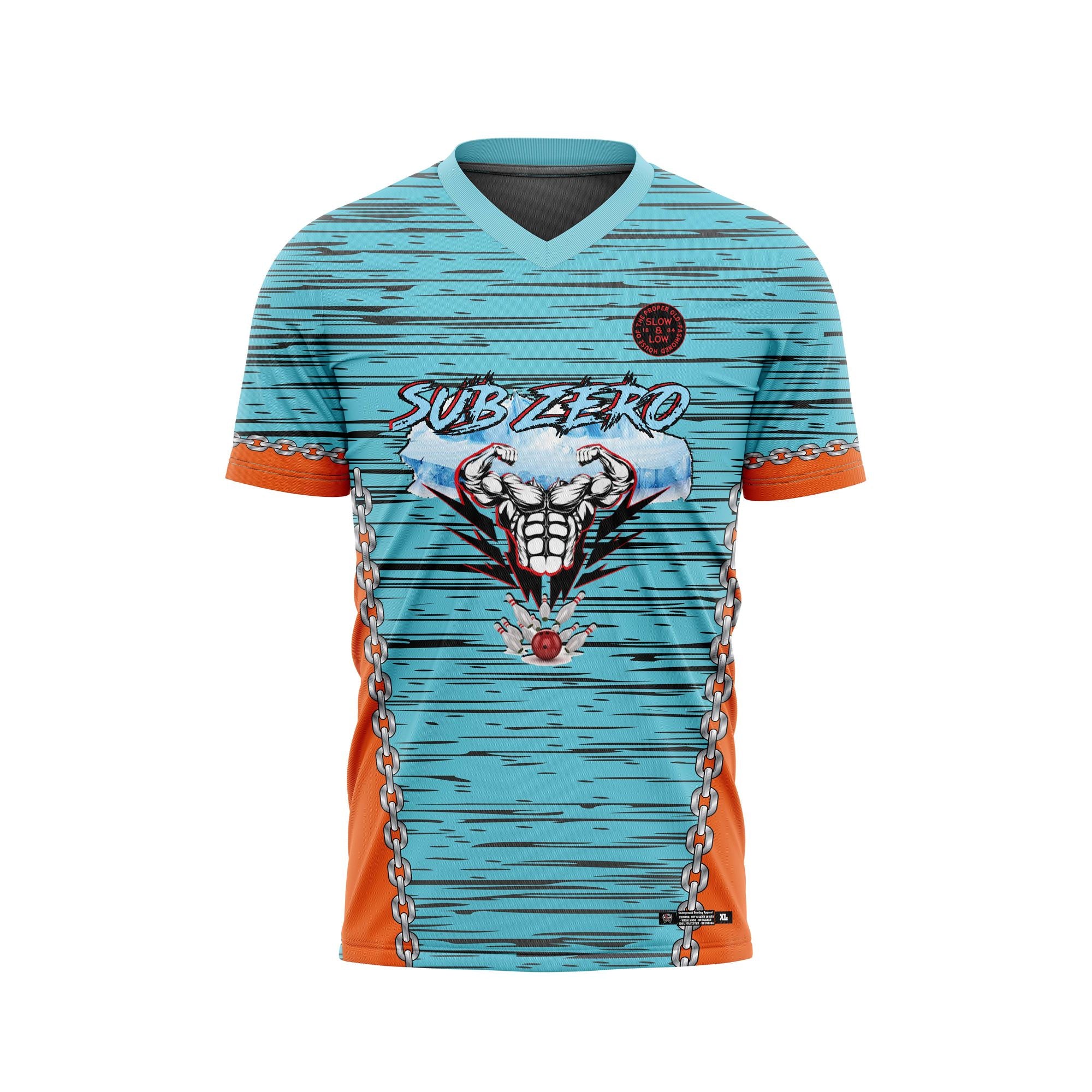 Sub Zero Turquoise And Orange Jersey