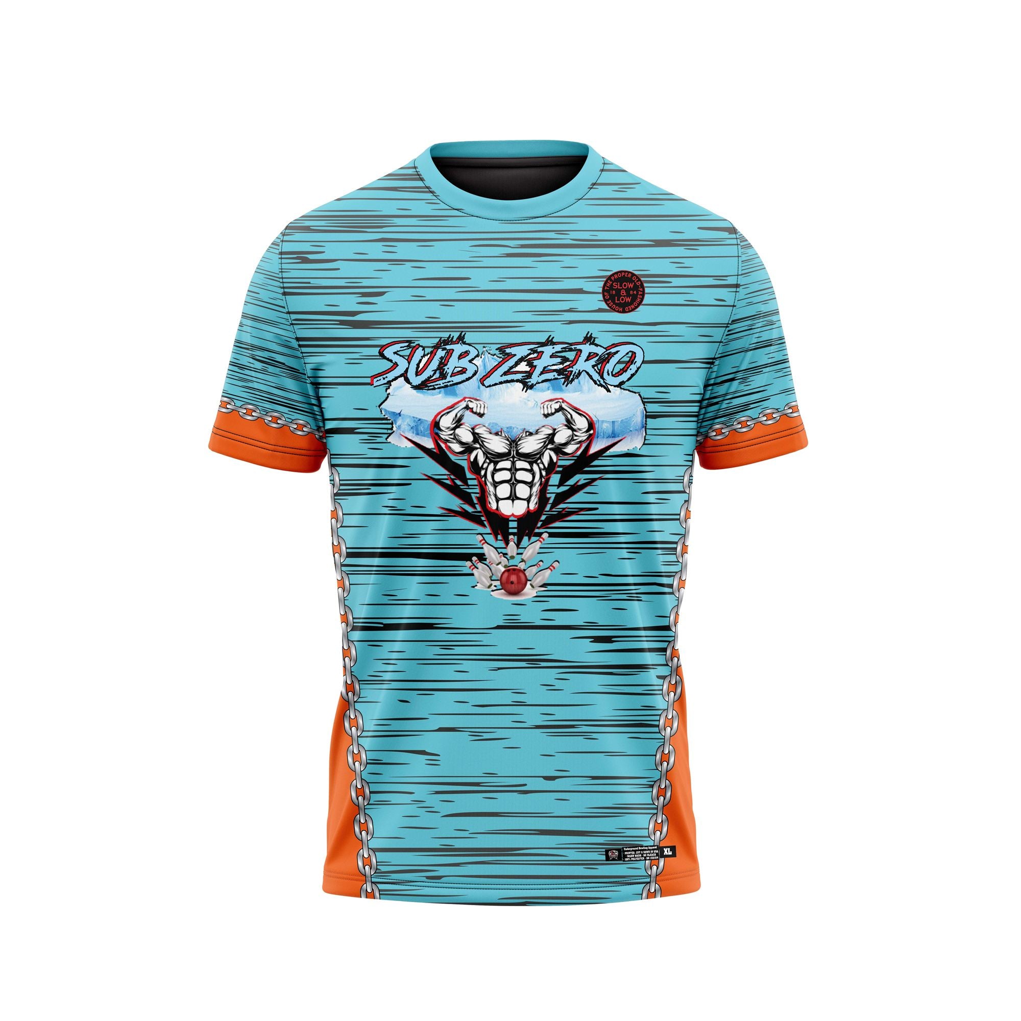 Sub Zero Turquoise And Orange Jersey