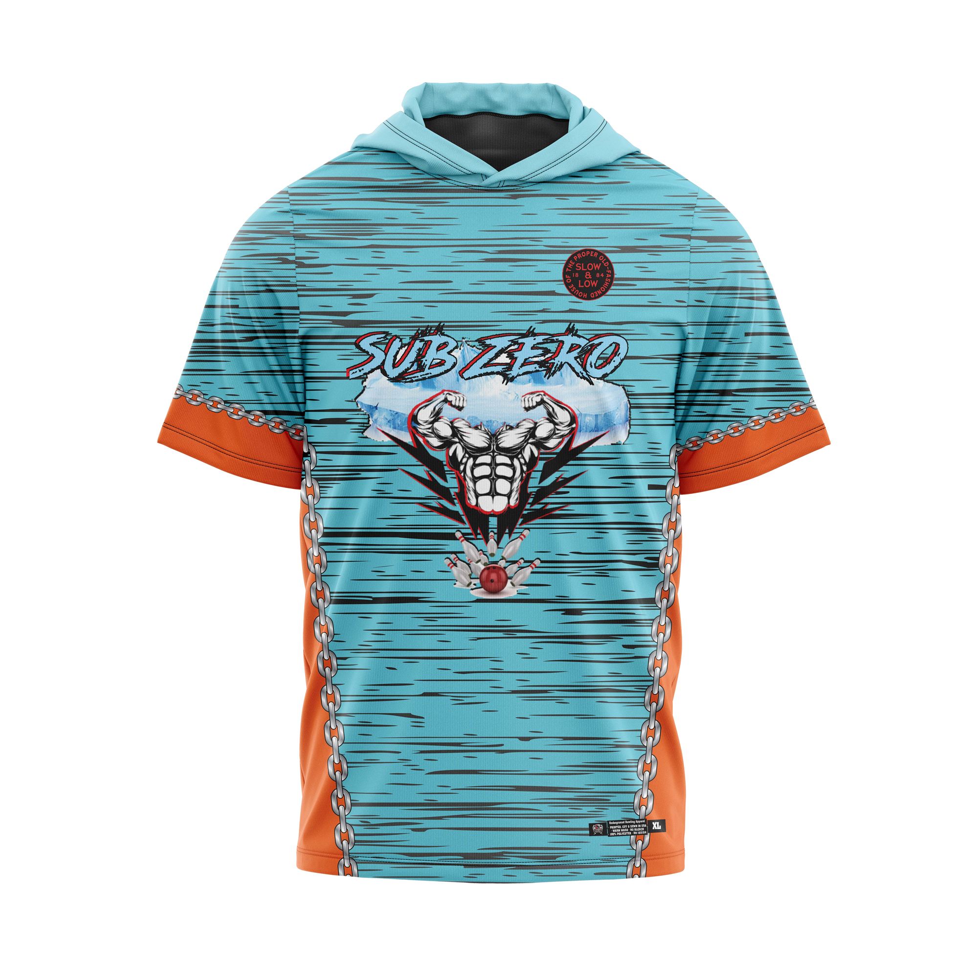 Sub Zero Turquoise And Orange Jersey