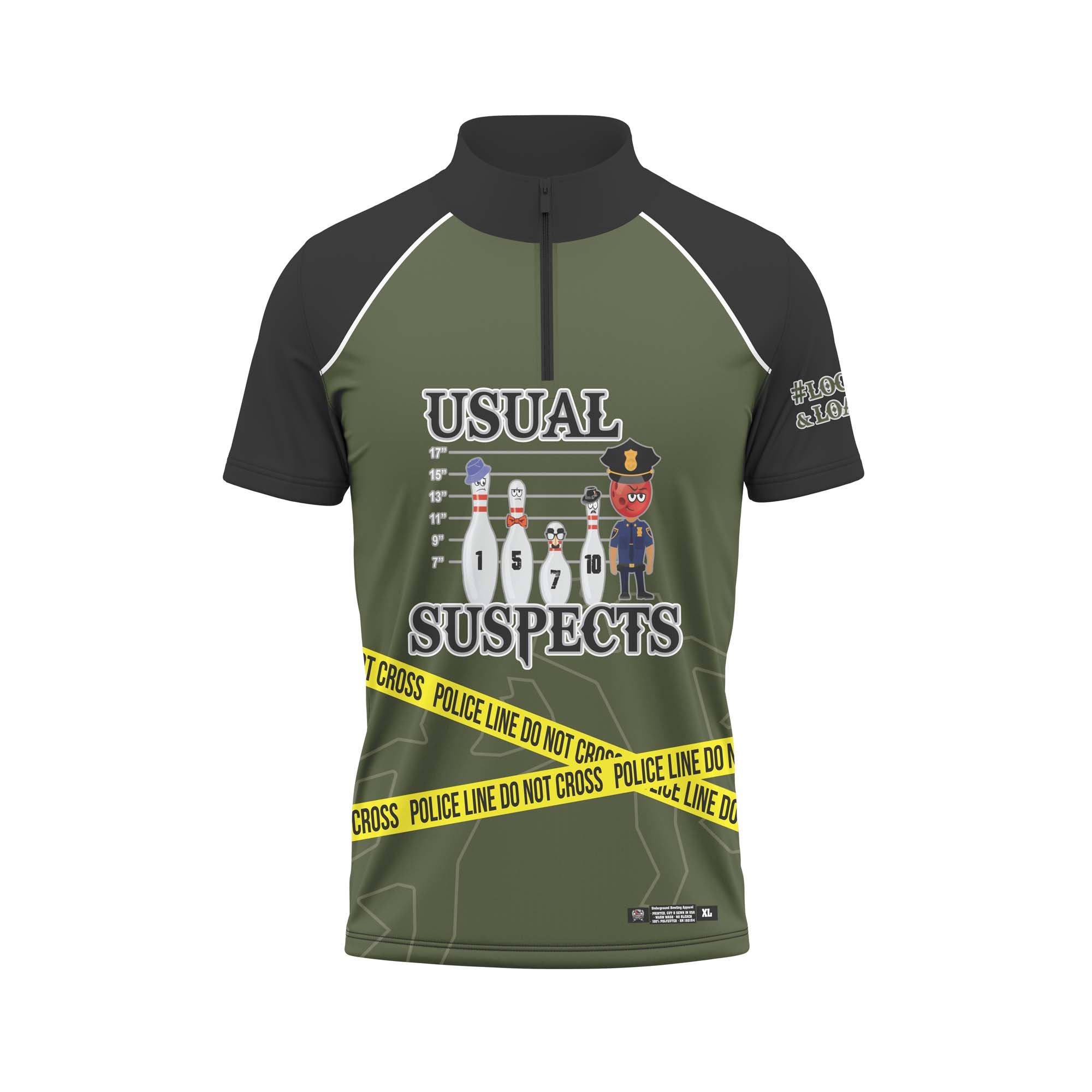 Usual Suspects Green Jersey